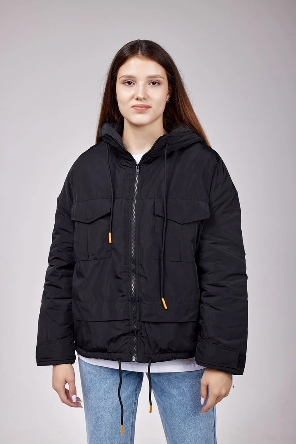 Демисезонная куртка черный для женщин 352/490/34150-1 69