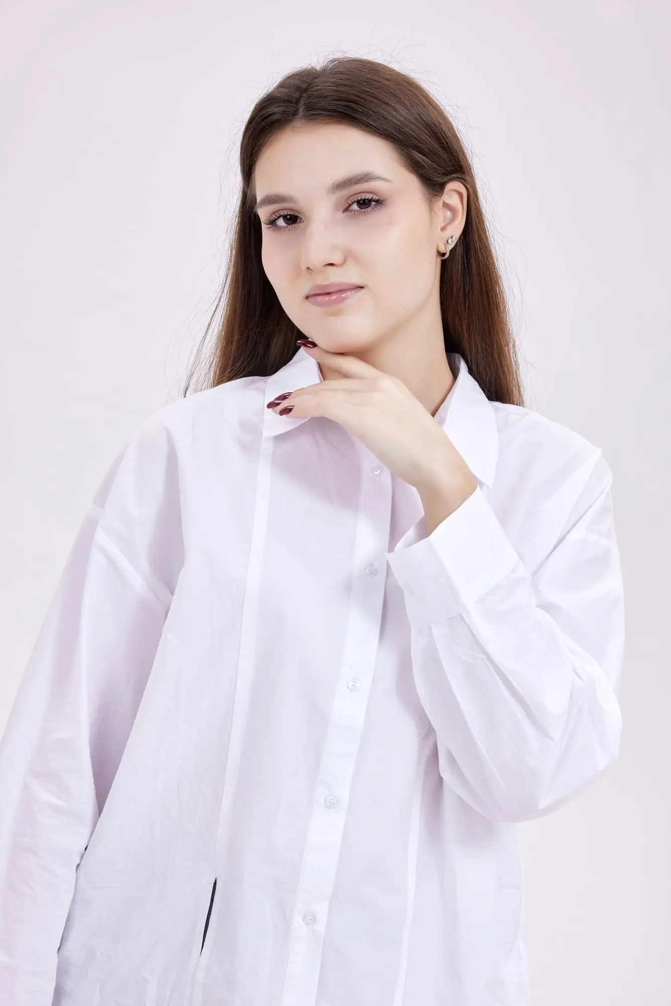 Рубашка белый для женщин 39171-4 66