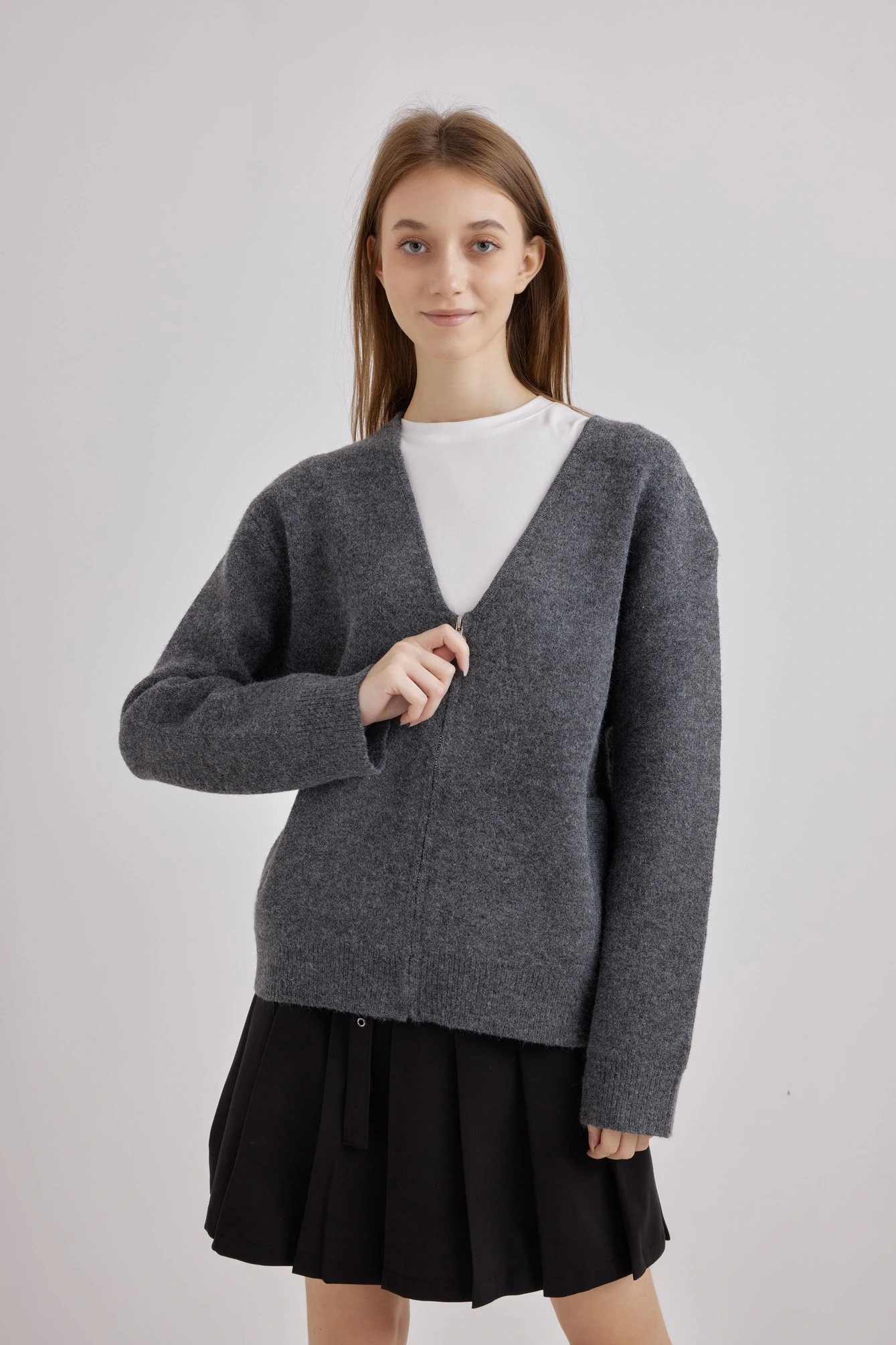 Кардиган серый для женщин 42101-61 50