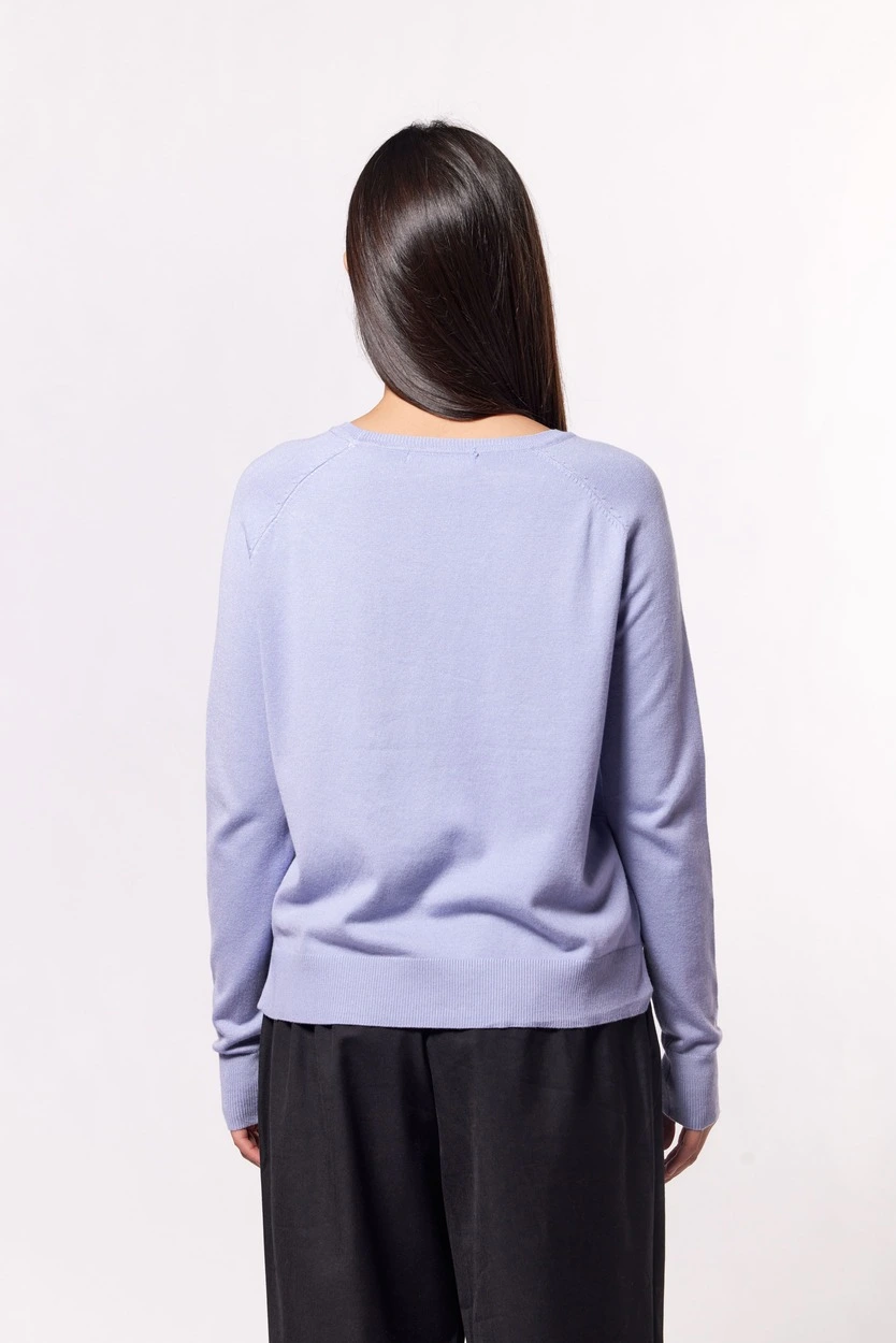 Джемпер фиолетовый для женщин 42149-16 60