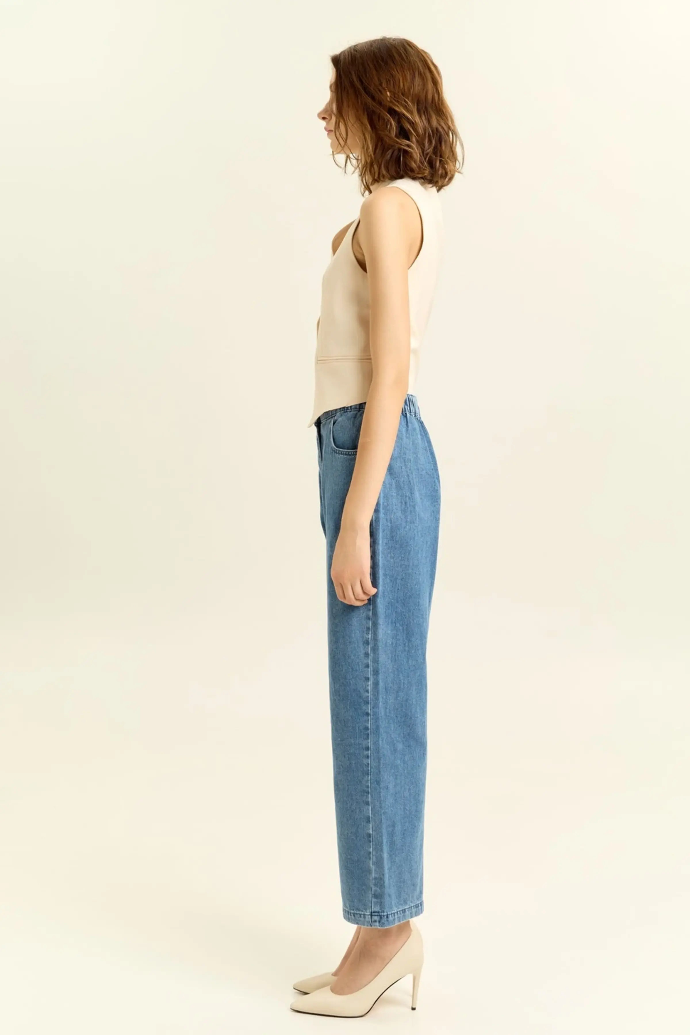 Джинсы светло-синий для женщин 45292-195 74