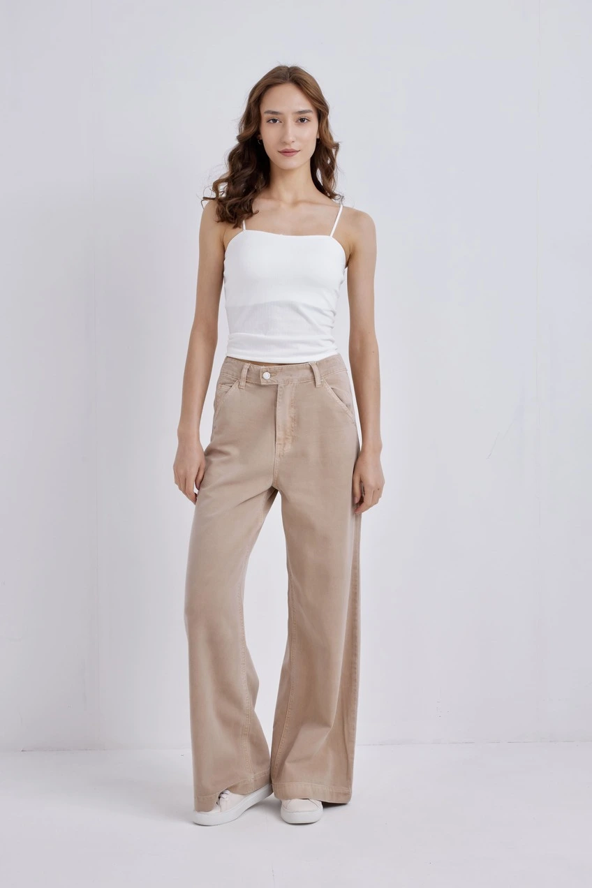 Брюки темно-бежевый для женщин 41311-78 71