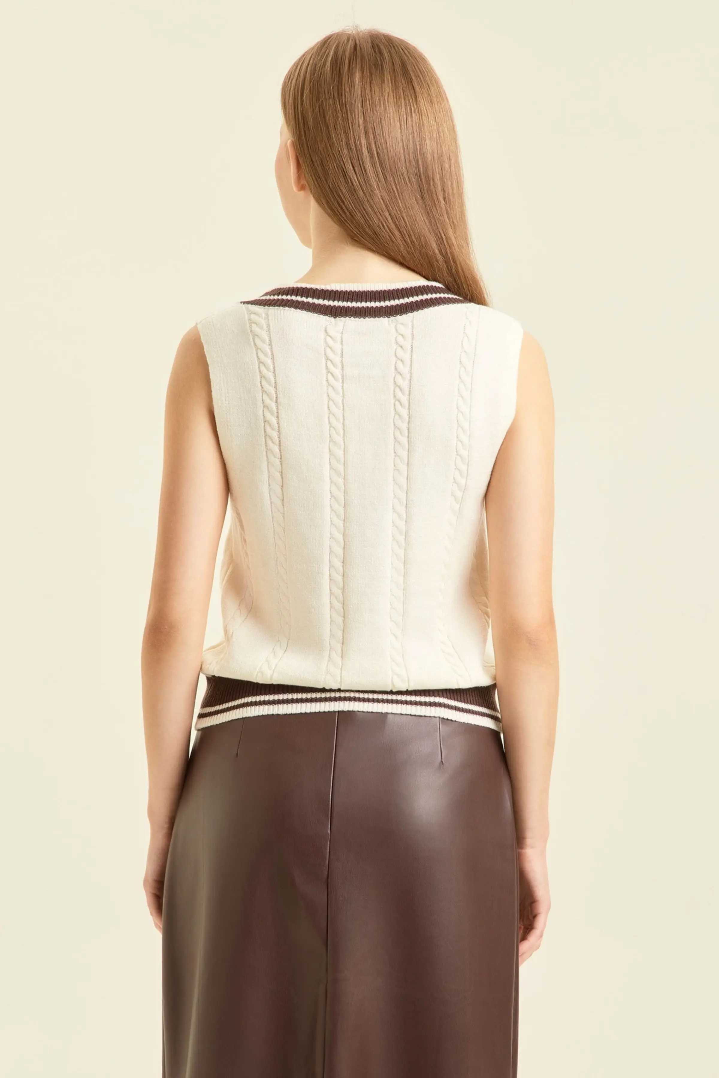 Жилетка белый для женщин 47223-4 68