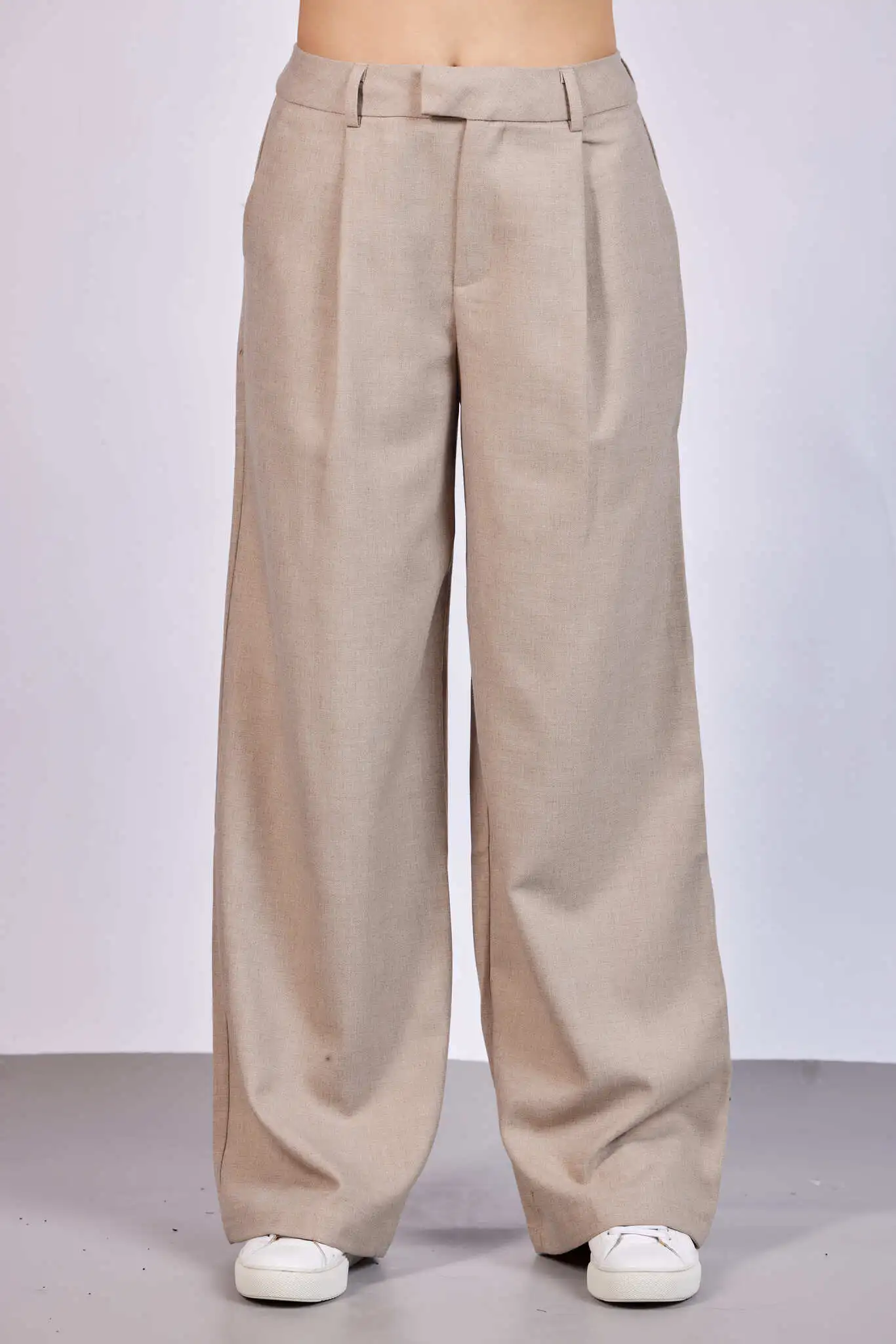 Брюки бежевый для женщин 43187-15 71