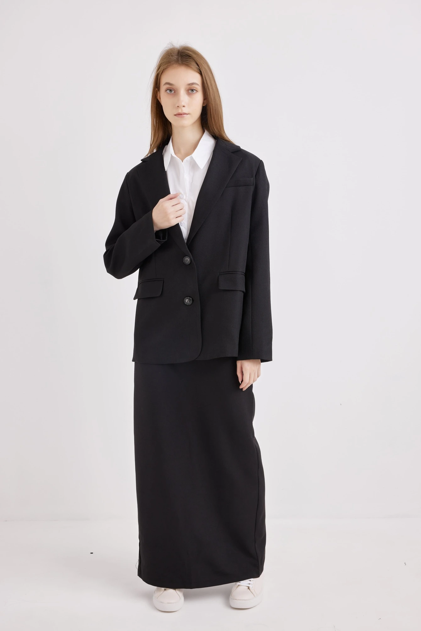 Жакет черный для женщин 42177-1 64