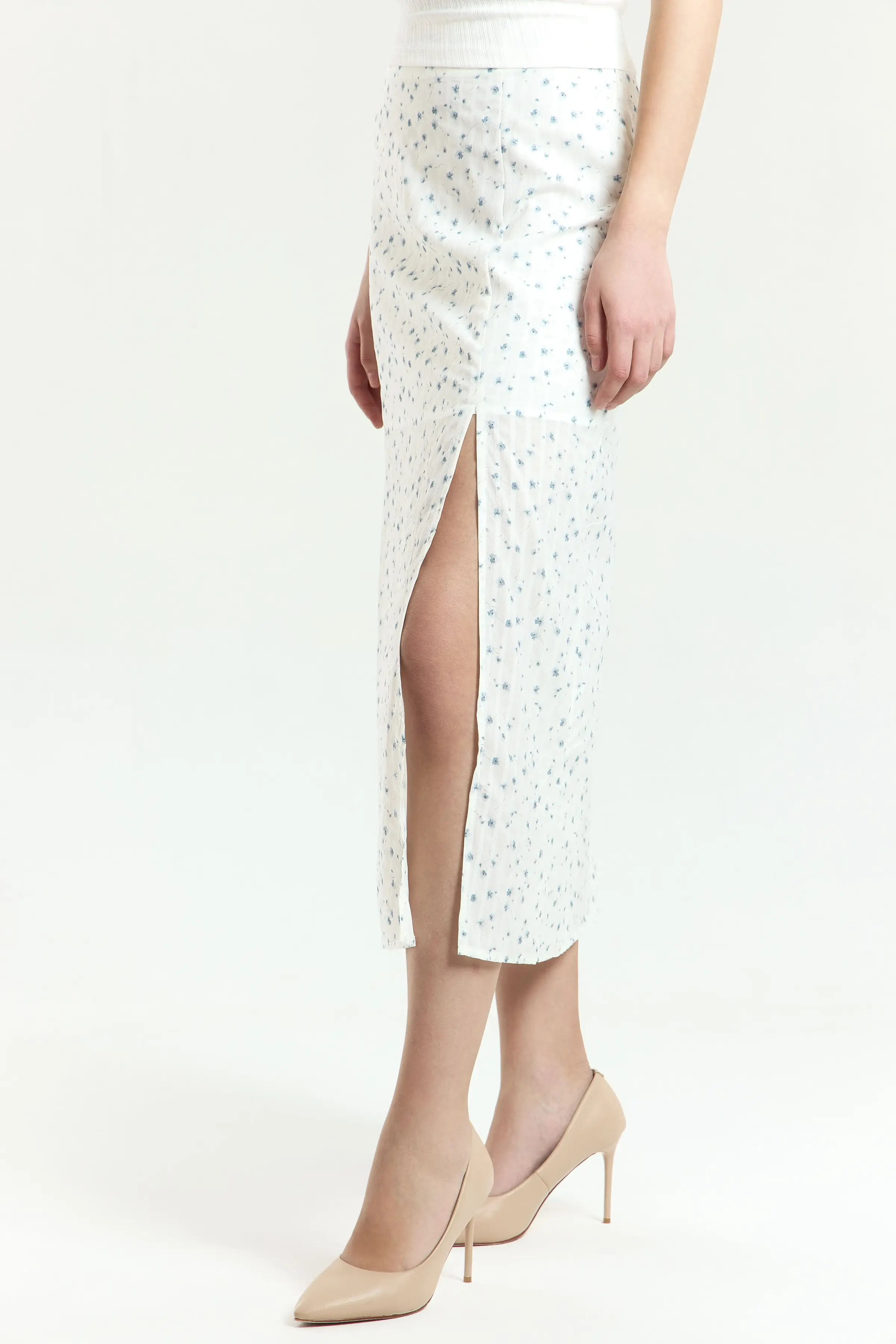 Юбка синий цветочек для женщин 45312-188 52