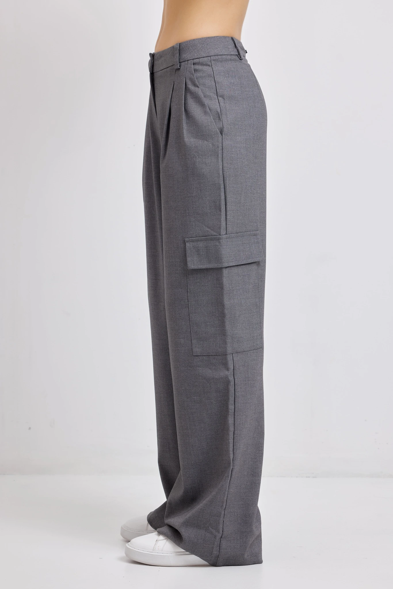 Брюки серый для женщин 42268-61 71