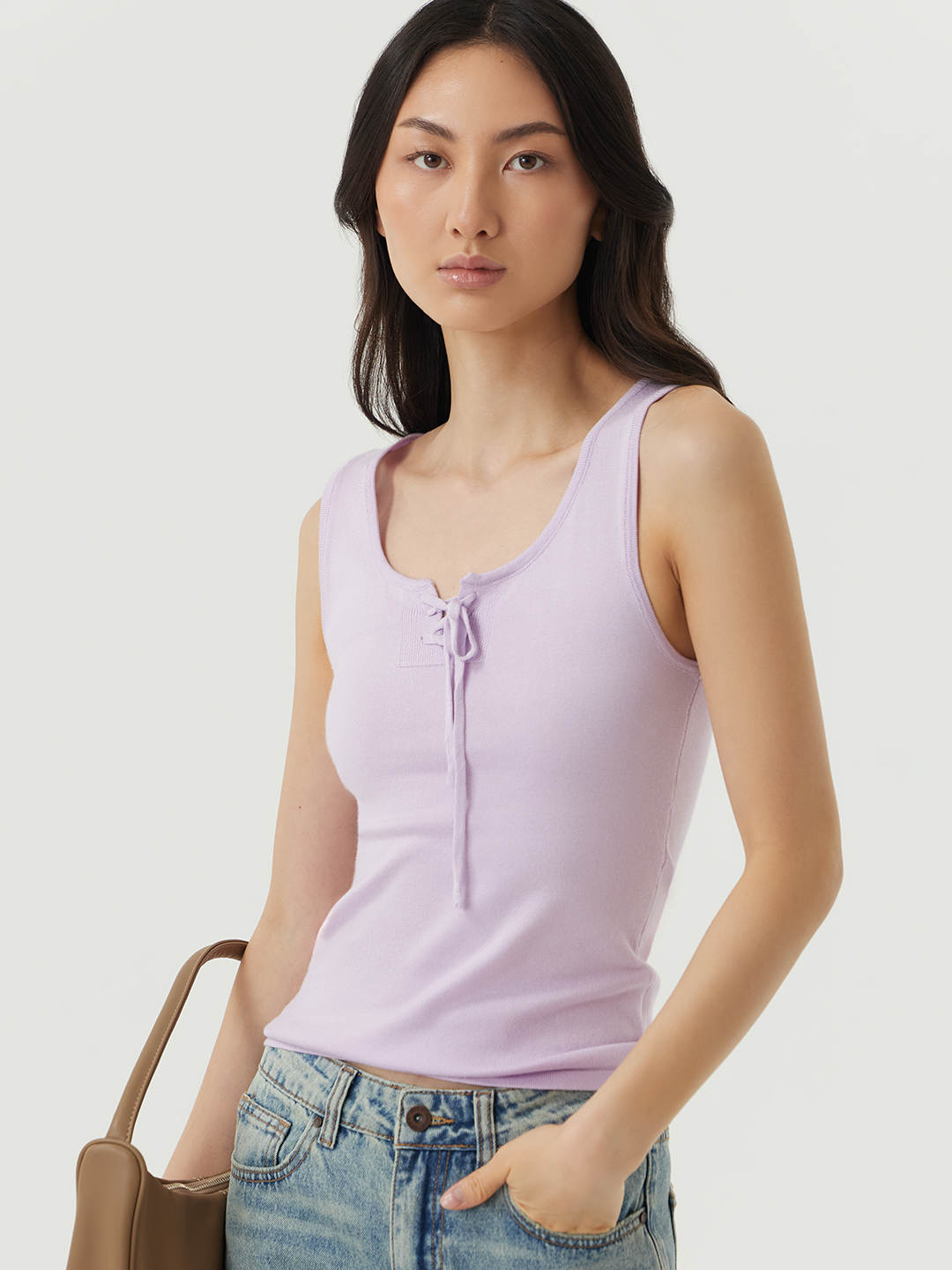 Топ лавандовый для женщин 48185-207 46