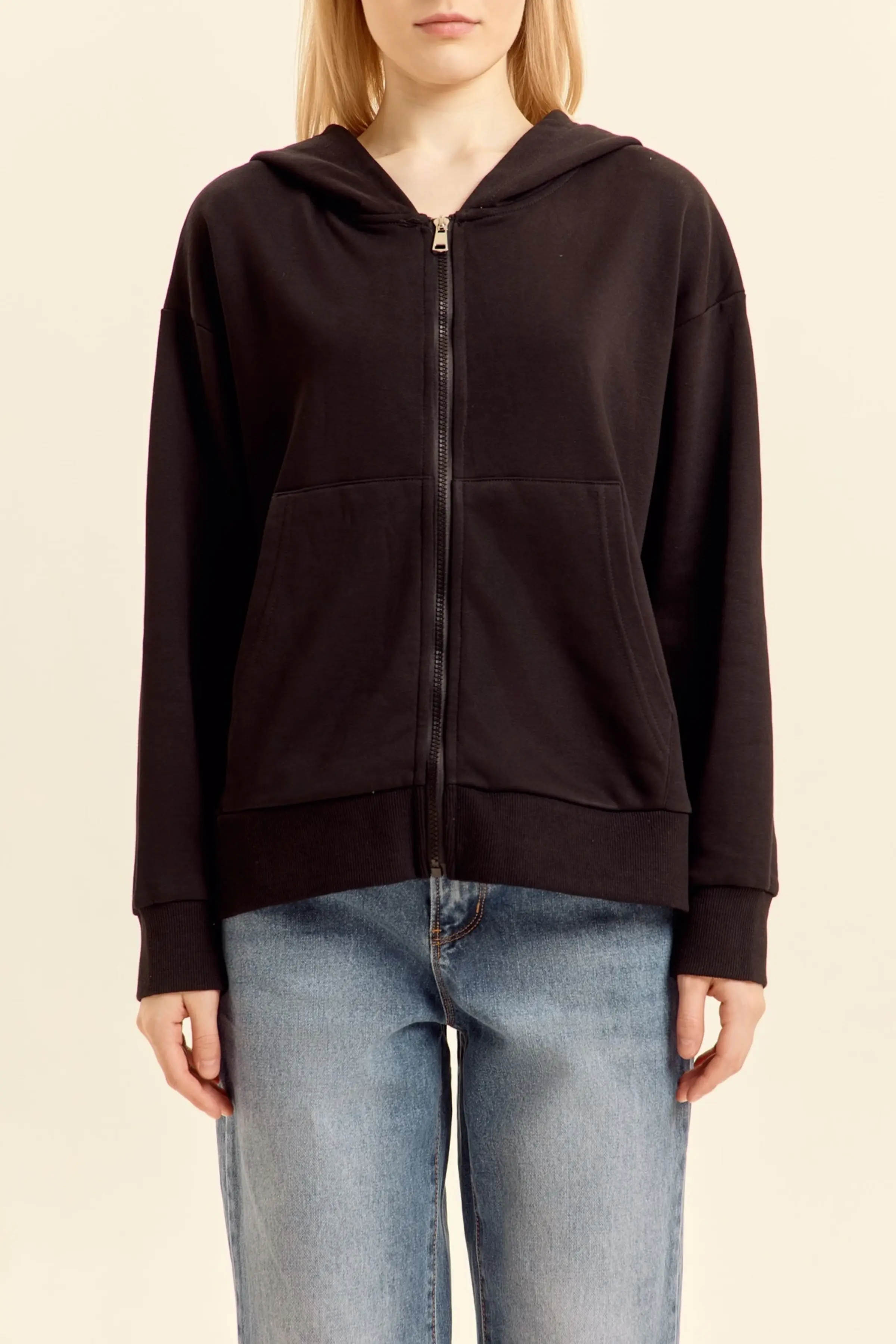 Джемпер черный для женщин 46167-1 60