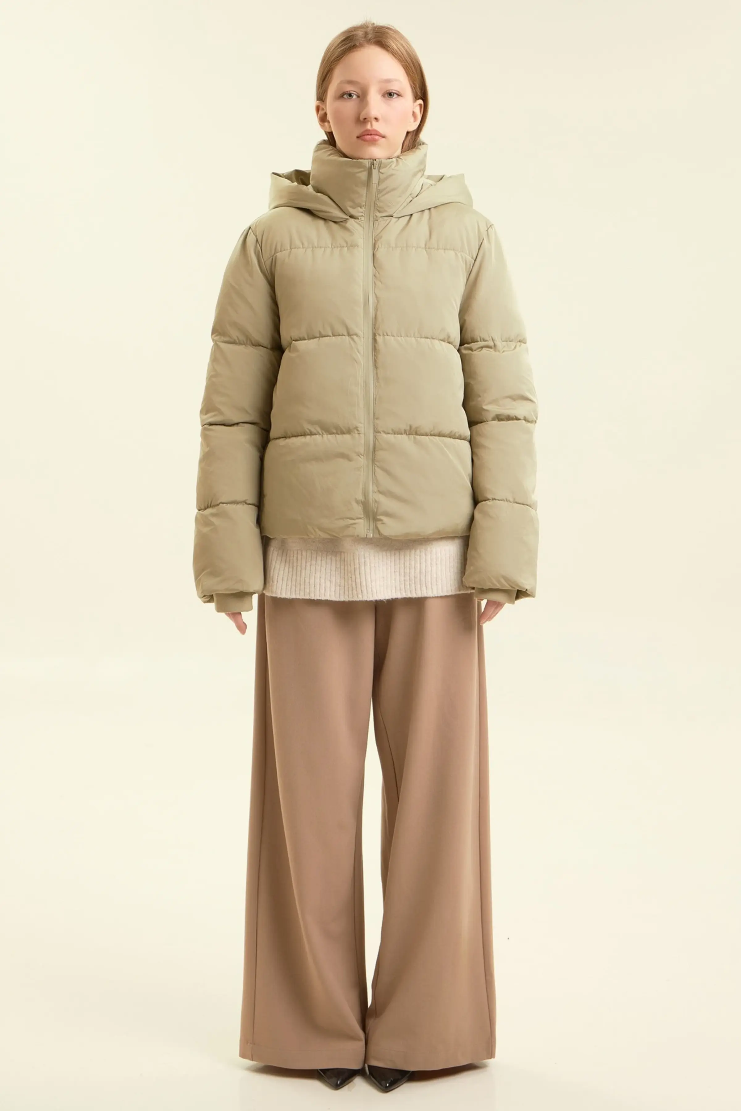 Куртка хаки для женщин 47127-14 47