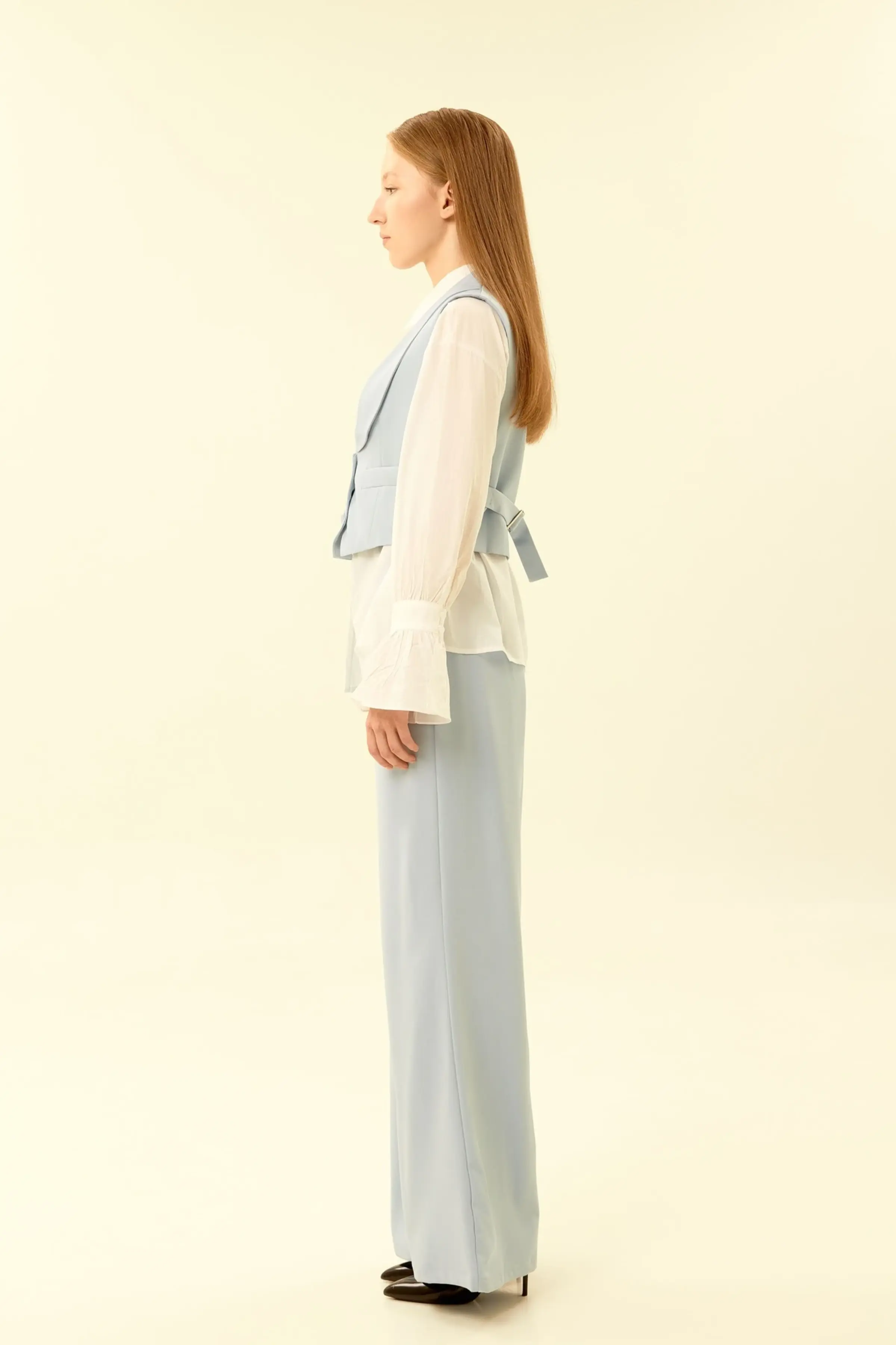 Брюки голубой для женщин 46106-10 71