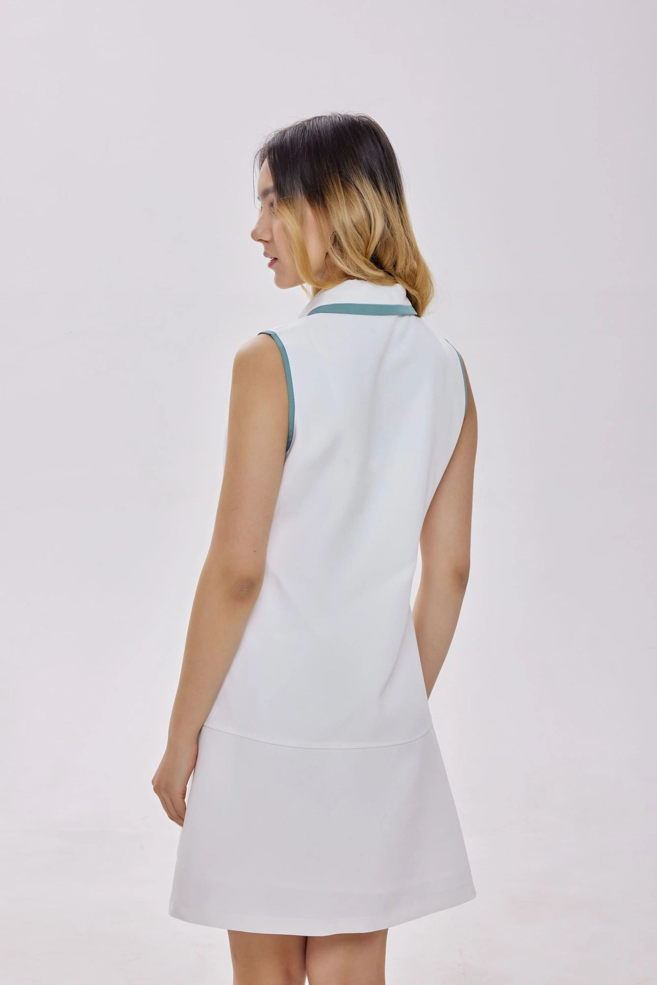 Платье белый для женщин 40112-4 54