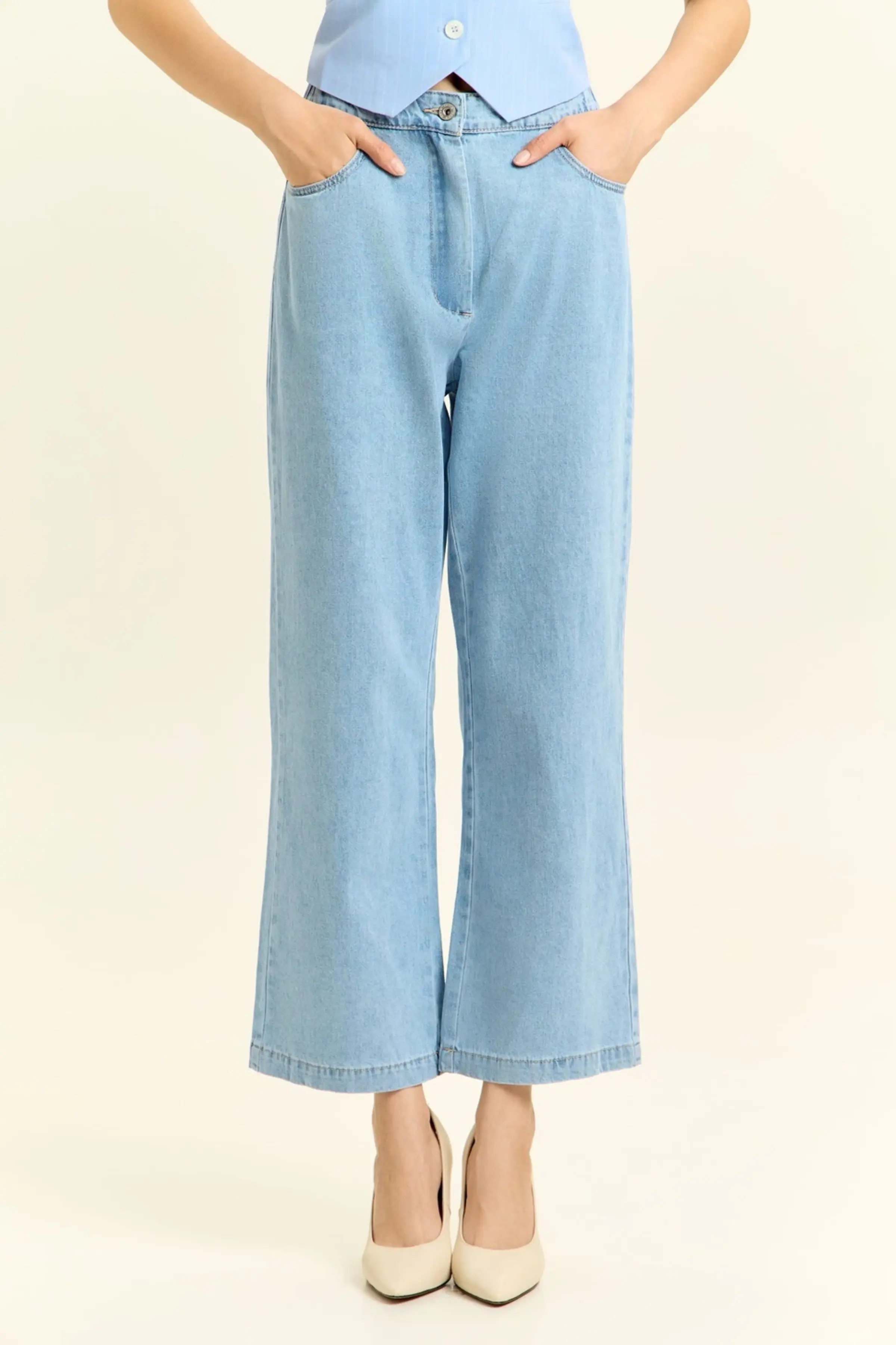 Джинсы светло-голубой для женщин 45292-25 74