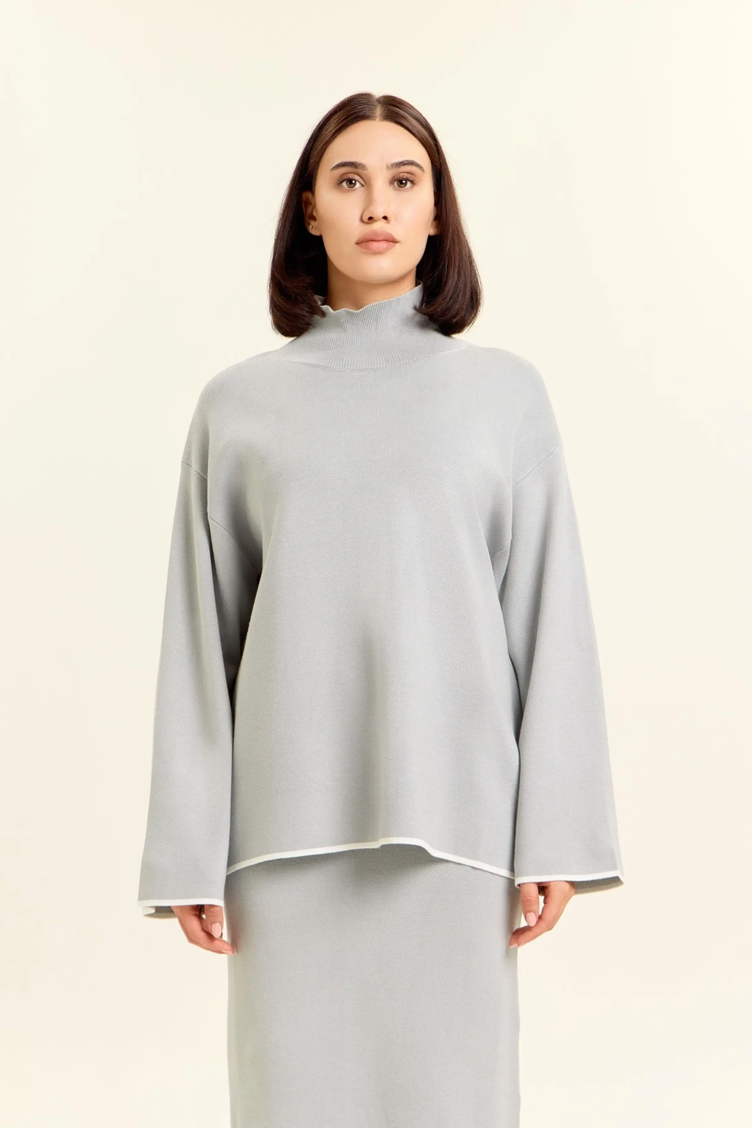 Свитер серый для женщин 47146-61 65