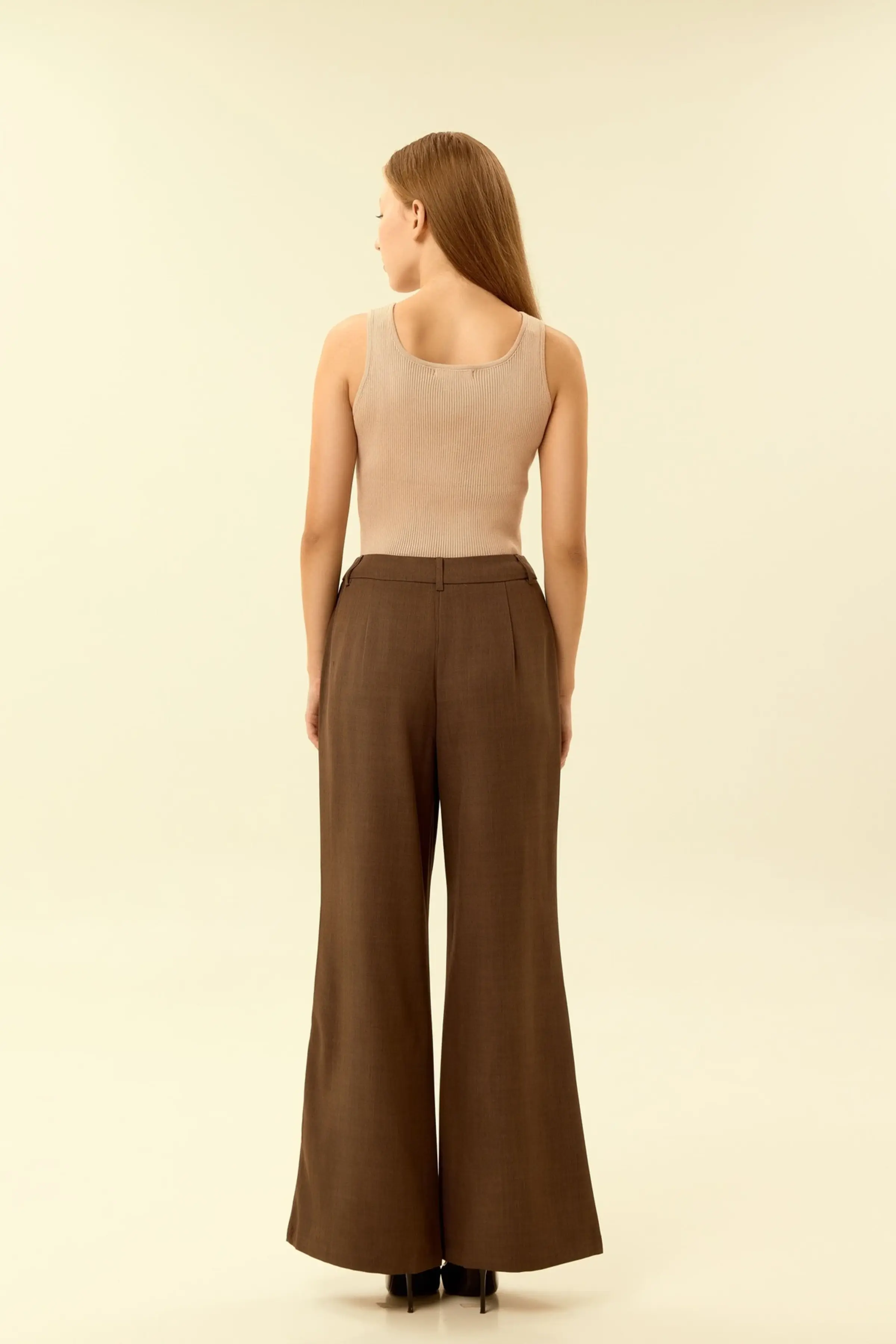 Брюки коричневый для женщин 46106-13 71