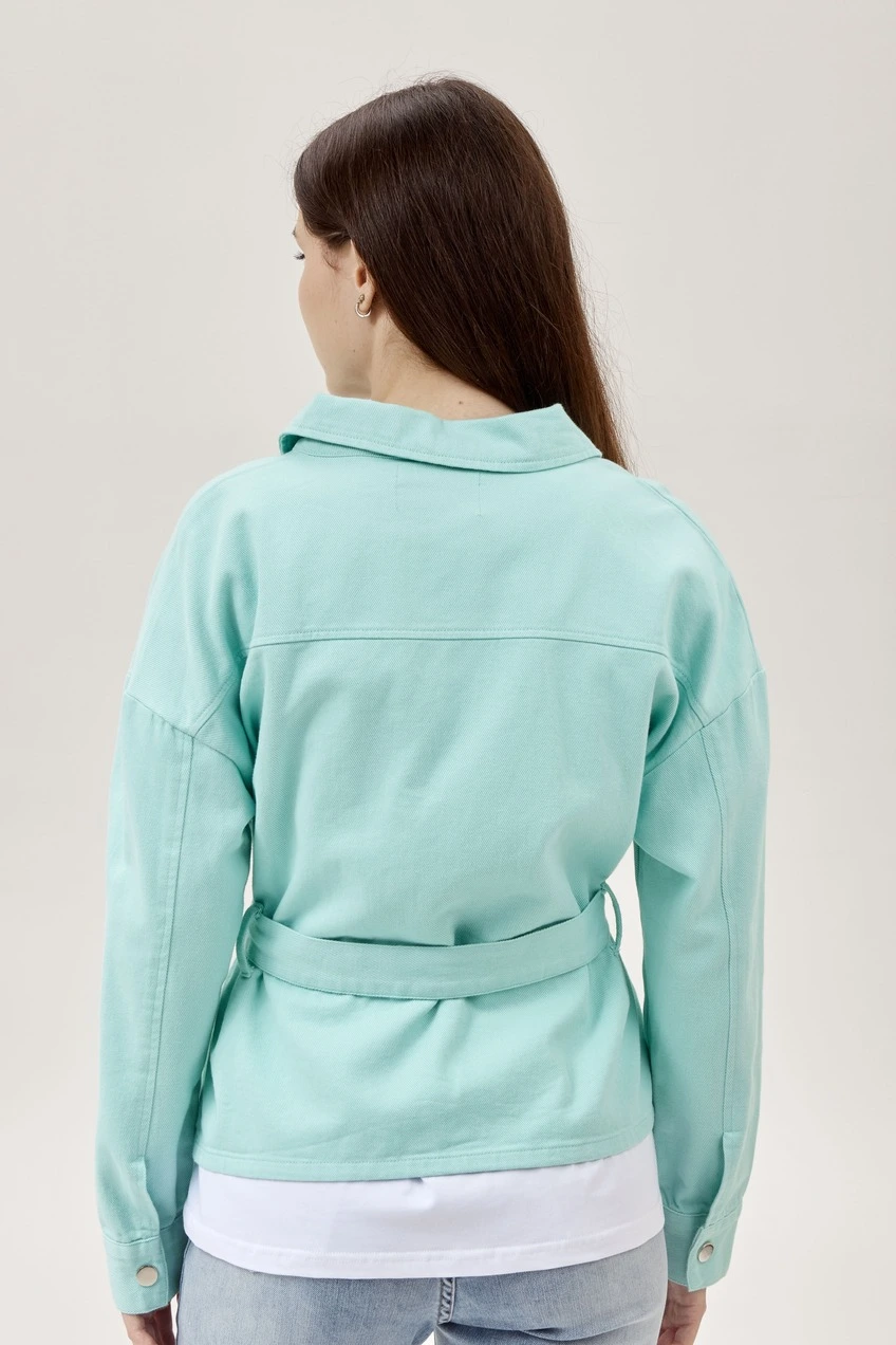 Ветровка бирюзовый для женщин 353/471/36293-26 72