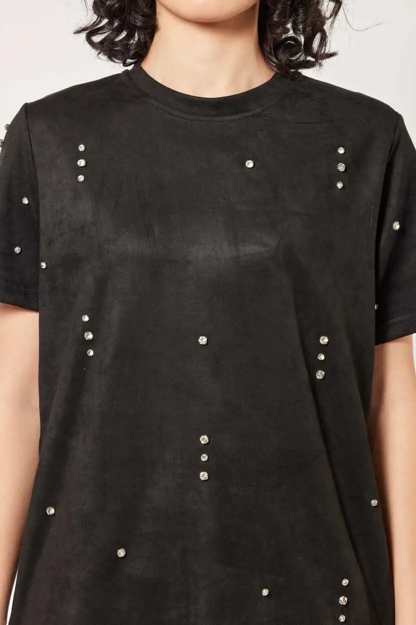 Платье черный для женщин 44235-1 54