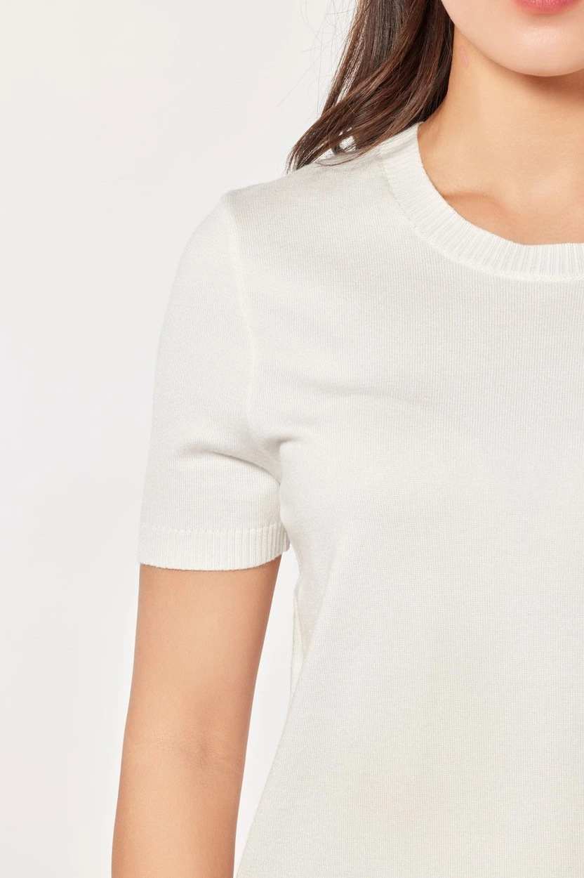 Джемпер белый для женщин 44194-4 60