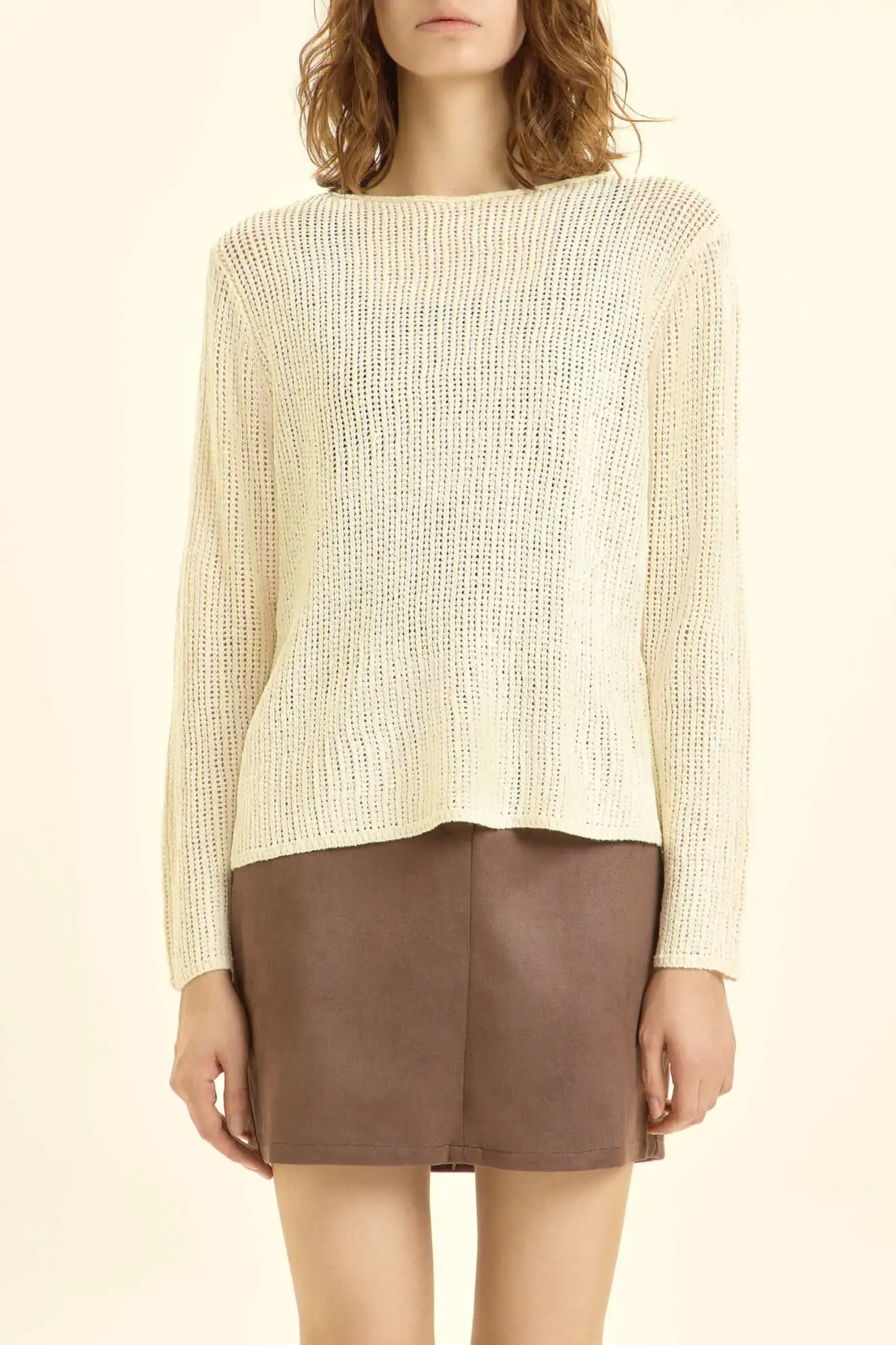 Джемпер бежевый для женщин 46191-15 60