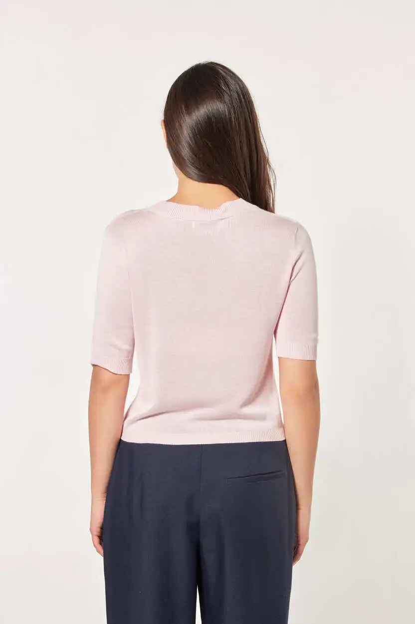 Джемпер розовый для женщин 44233-17 60