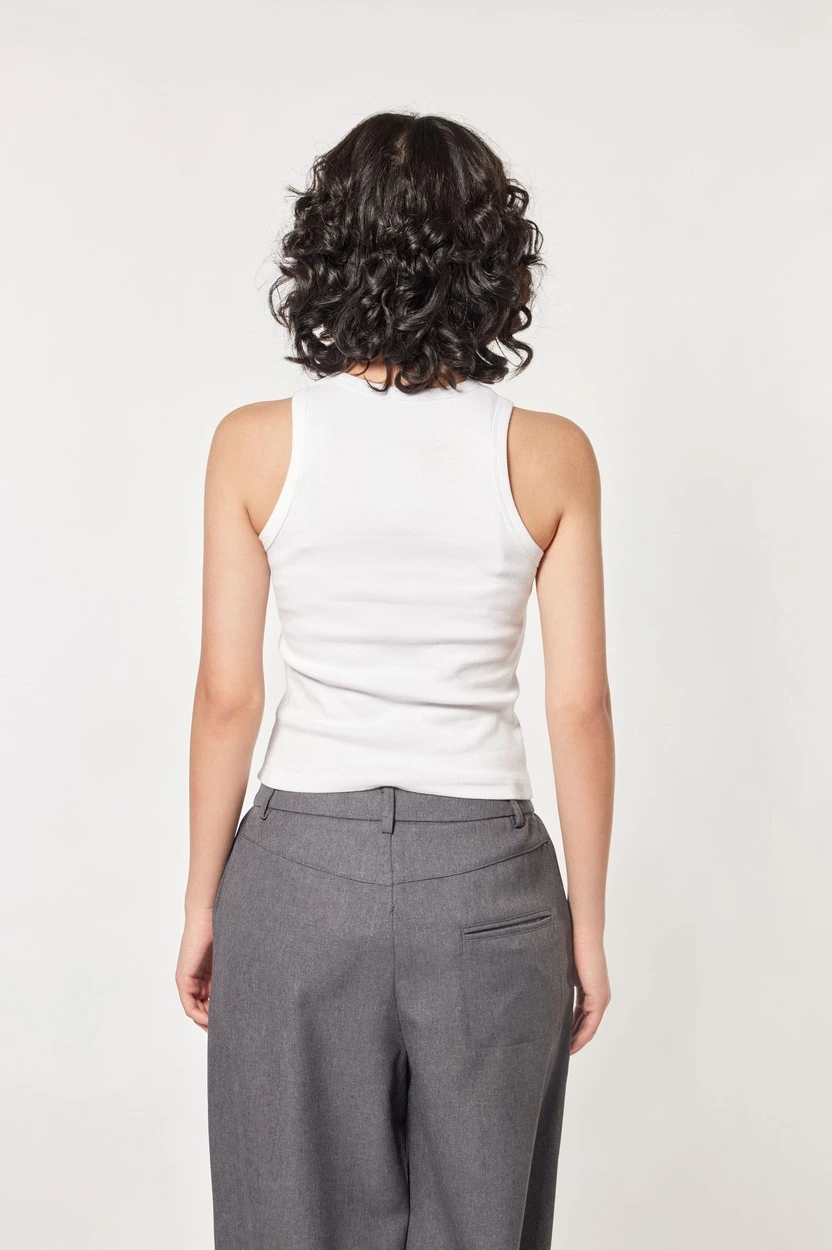 Топ белый для женщин 44241-4 46