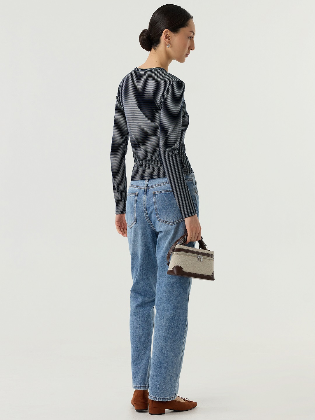 Лонгслив синий для женщин 48191-65 59