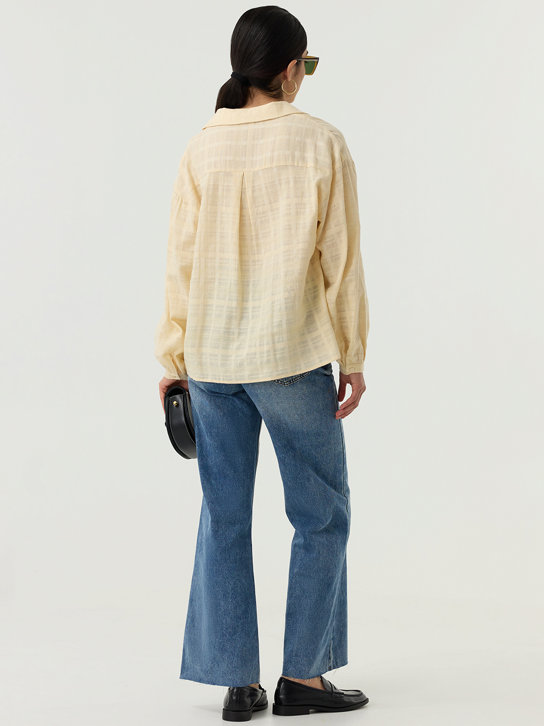 Блузка желтый для женщин 48157-5 28