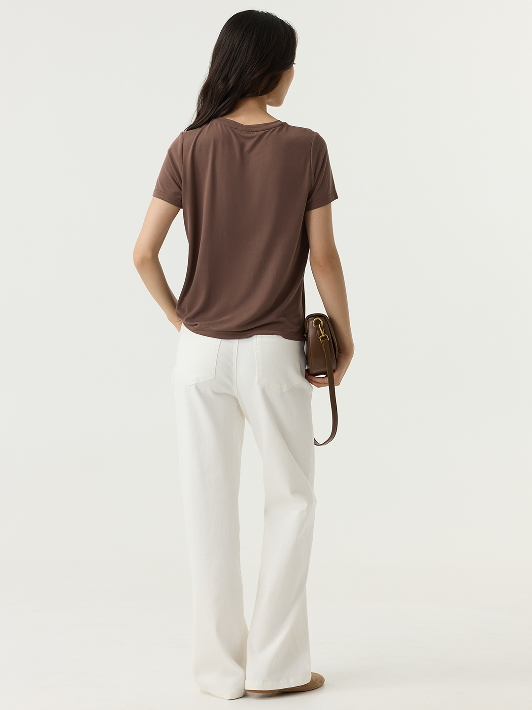 Футболка коричневый для женщин 48132-13 67