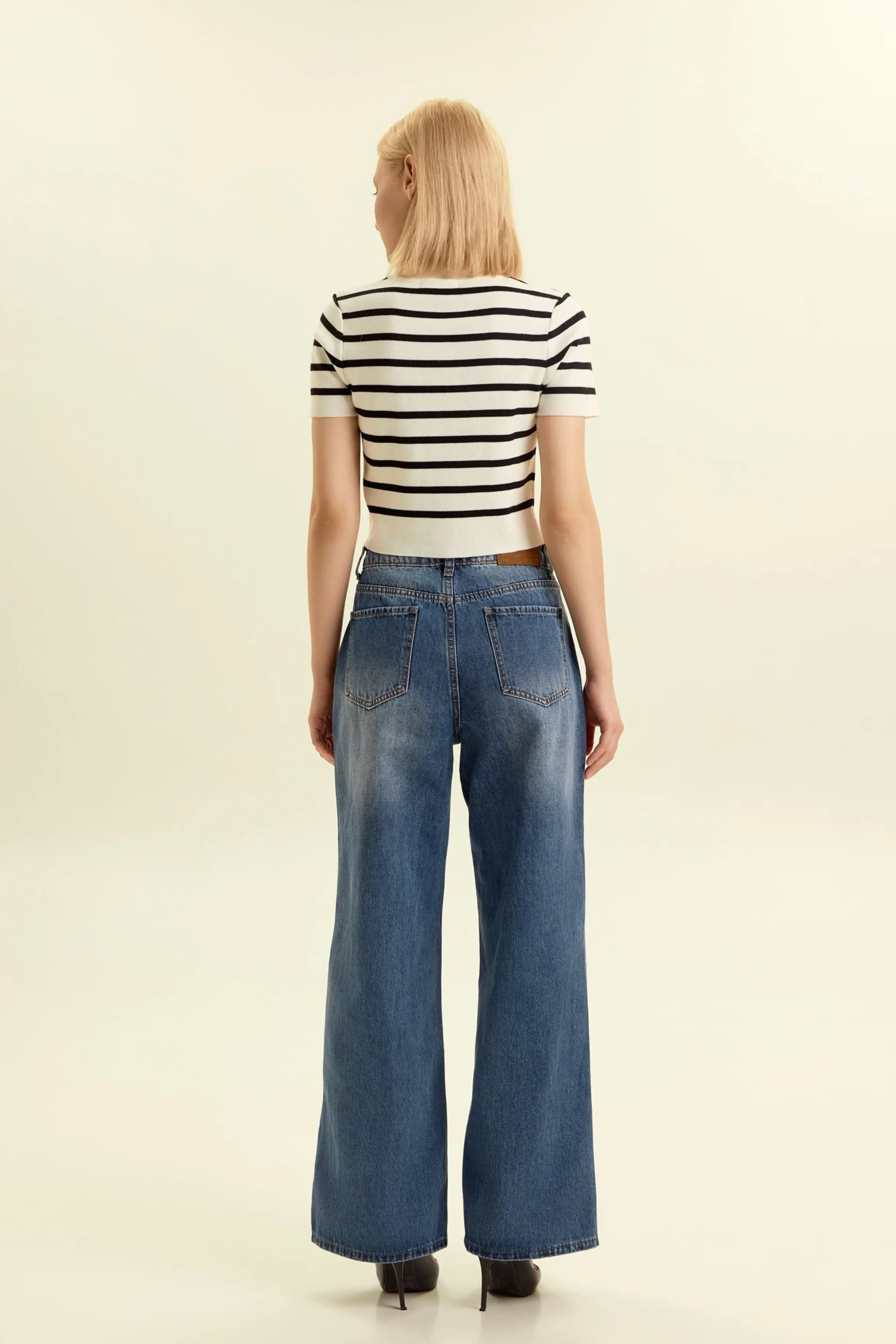 Джинсы голубой для женщин 46271-10 74