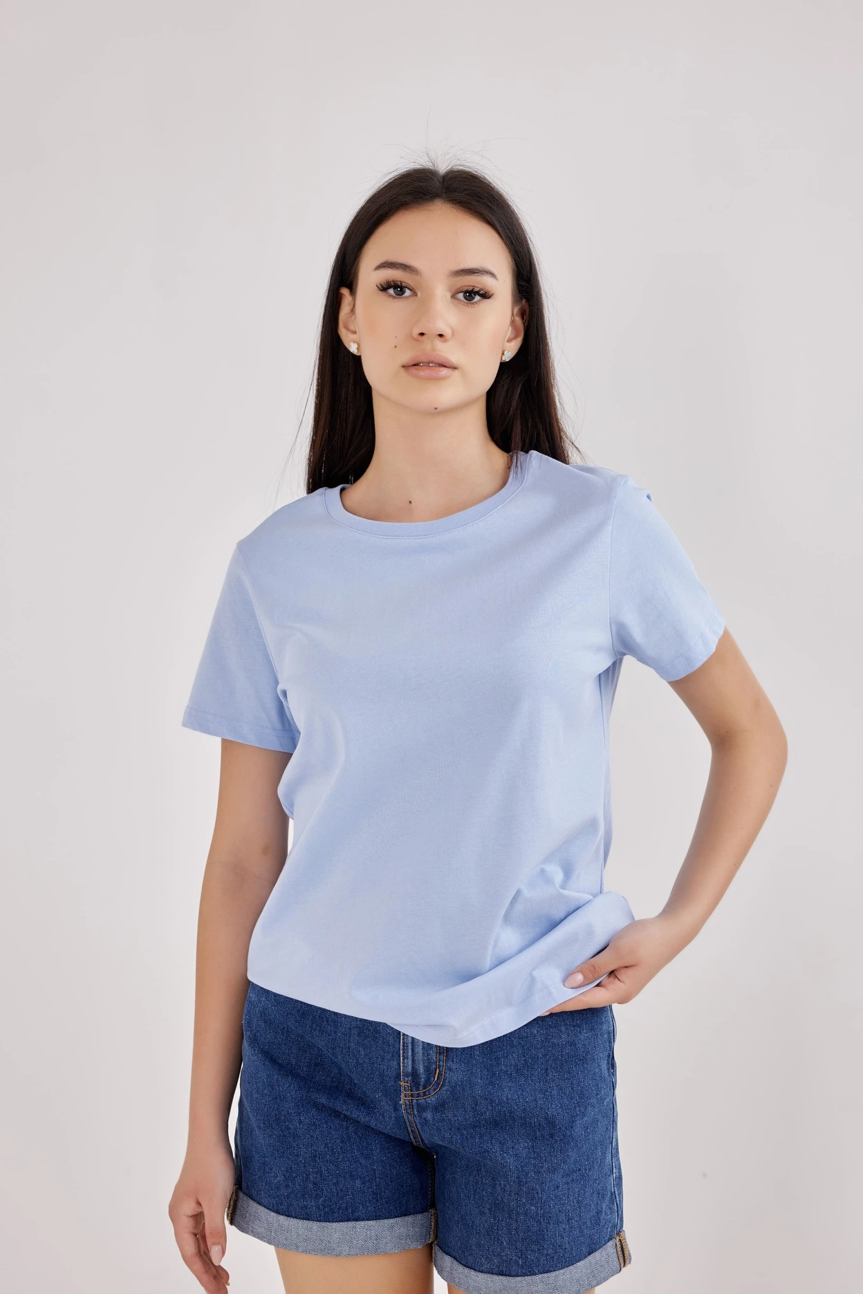 Футболка синий для женщин 42263-65 67