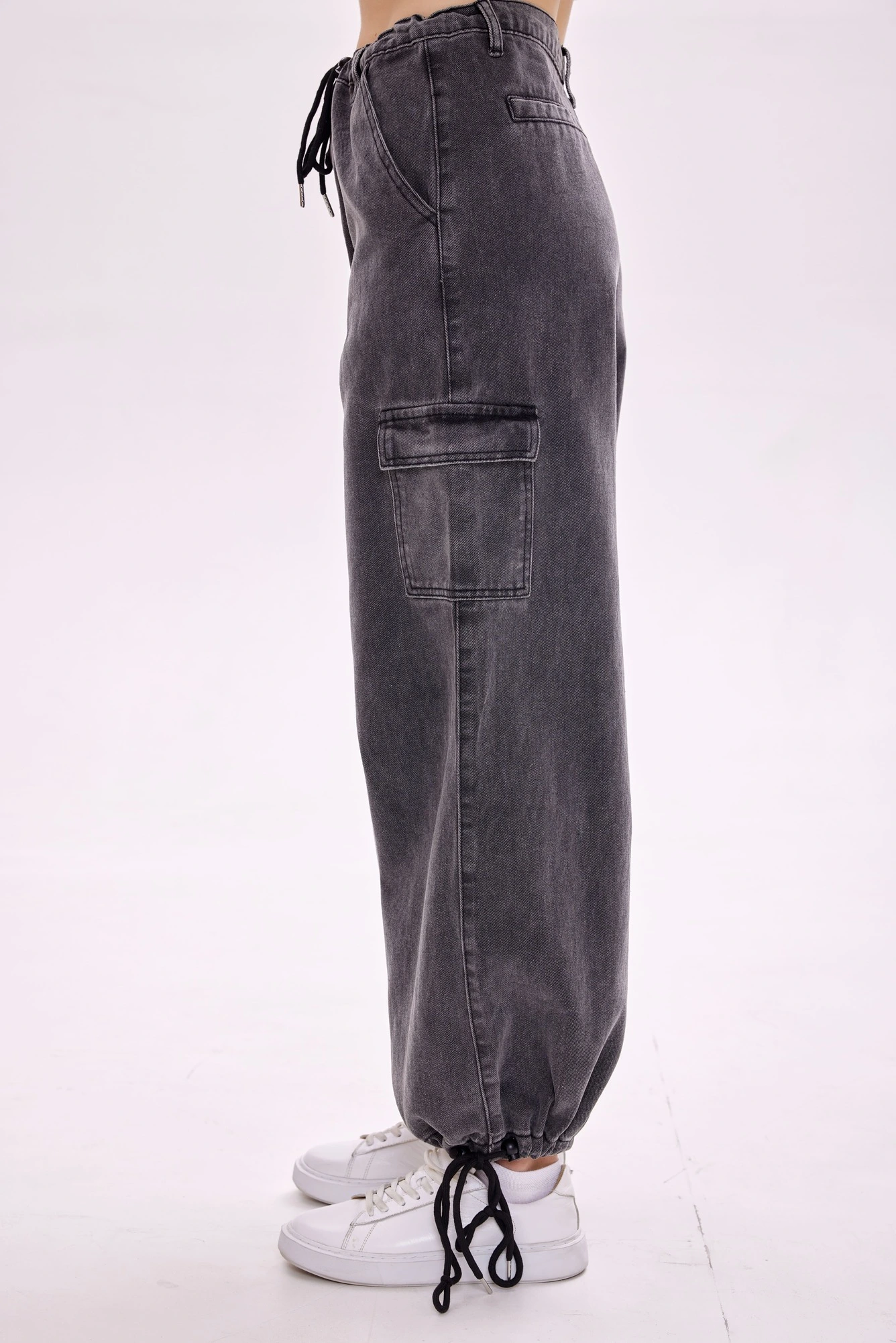 Джинсы серый для женщин 39162-61 74