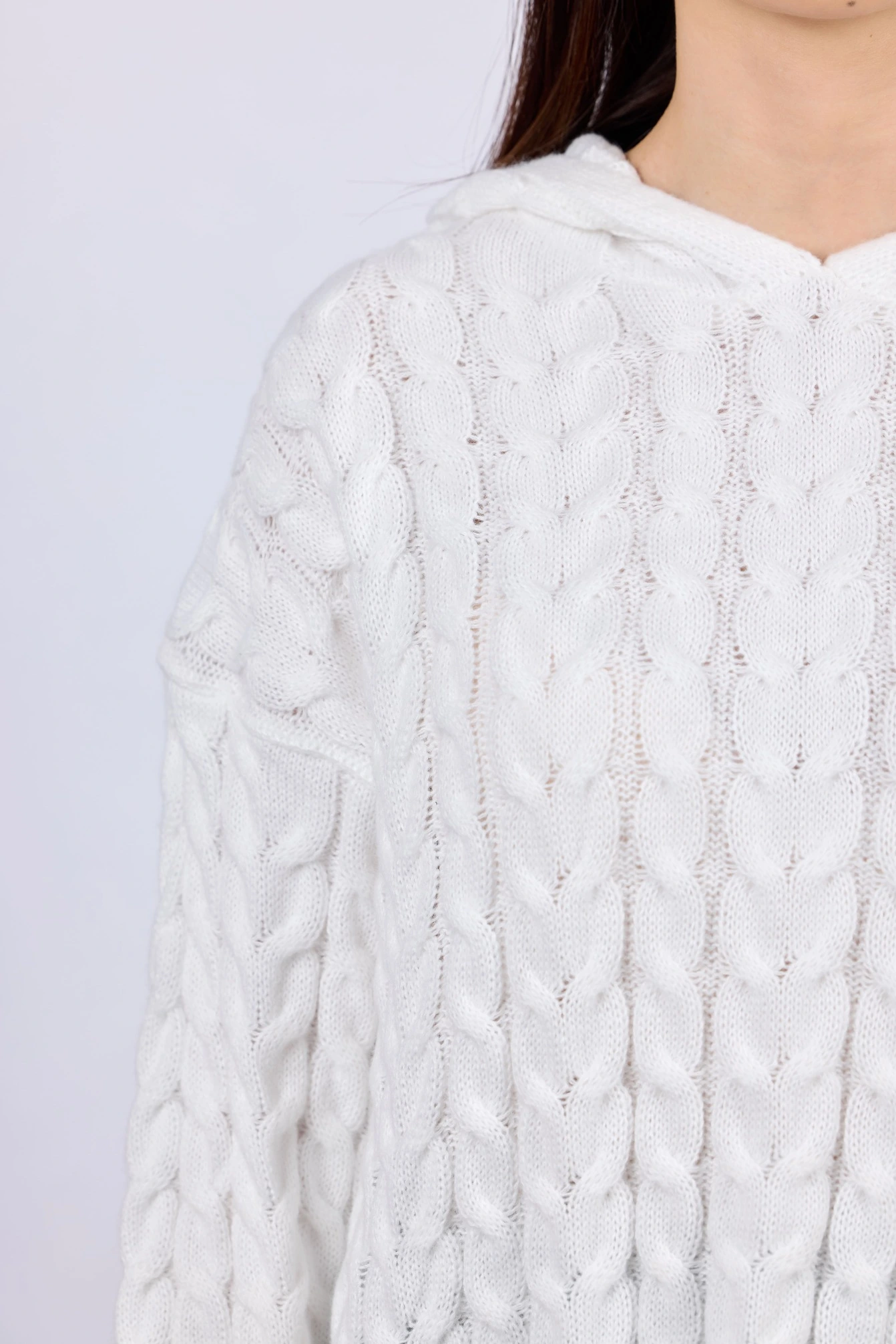 Свитер белый для женщин 43150-4 65