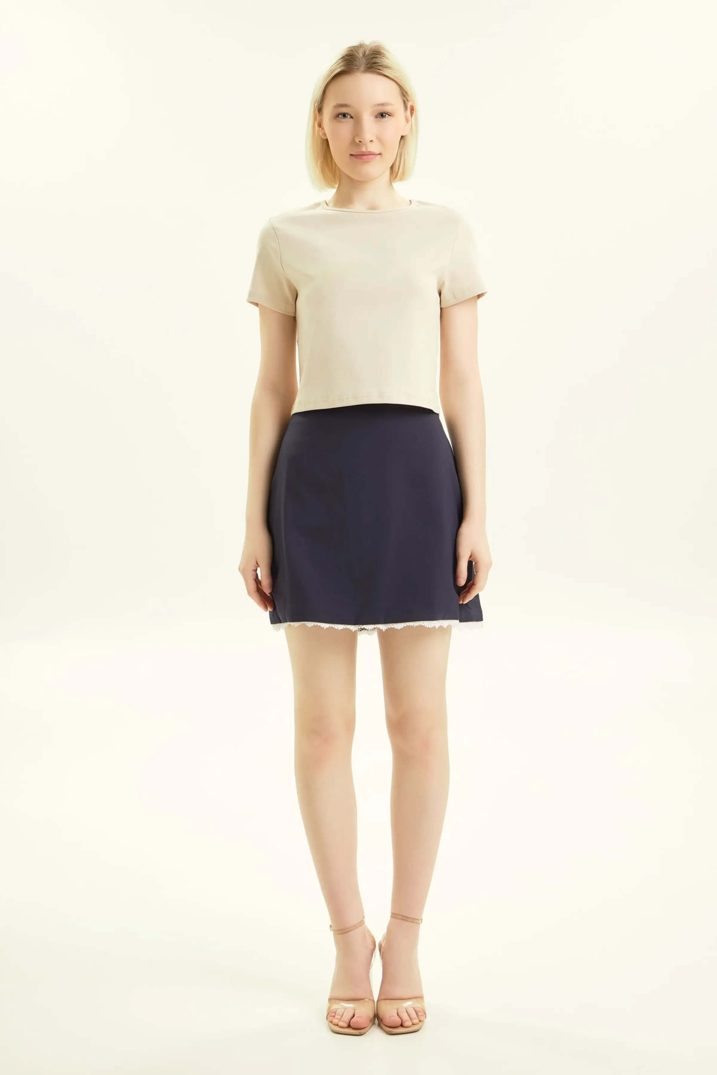 Юбка синий для женщин 44297-65 52