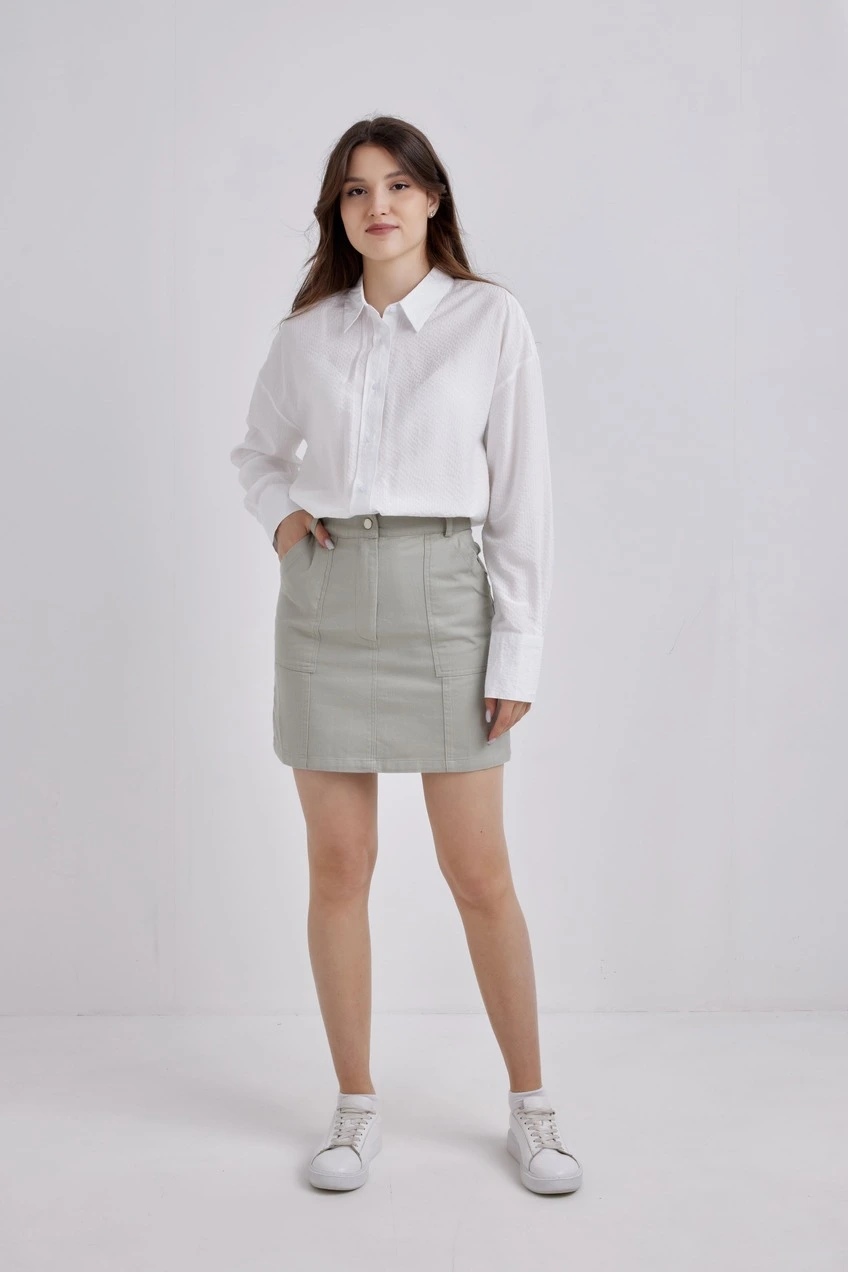 Юбка светло-зеленый для женщин 41320-8 52