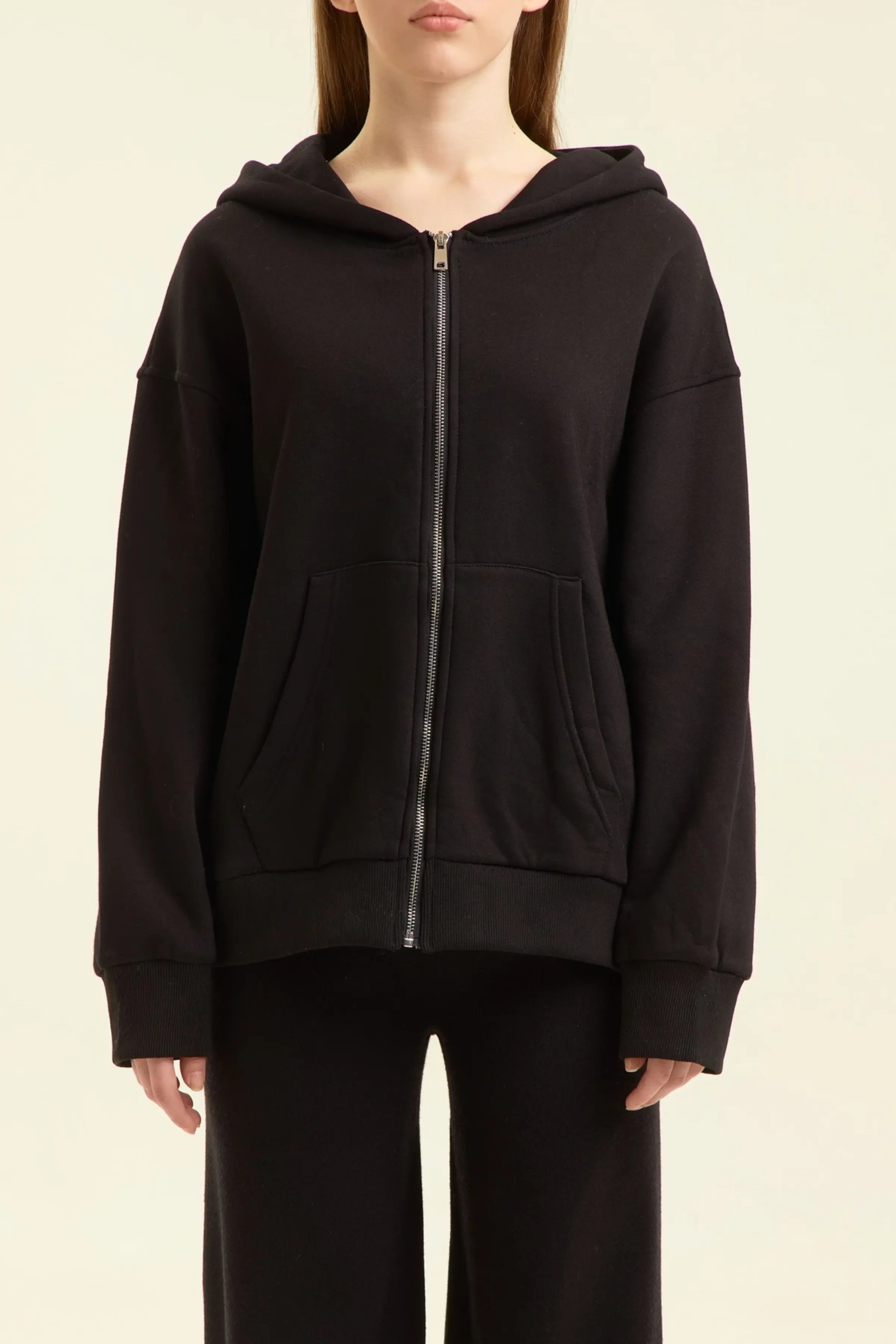 Худи черный для женщин 47244-1 62