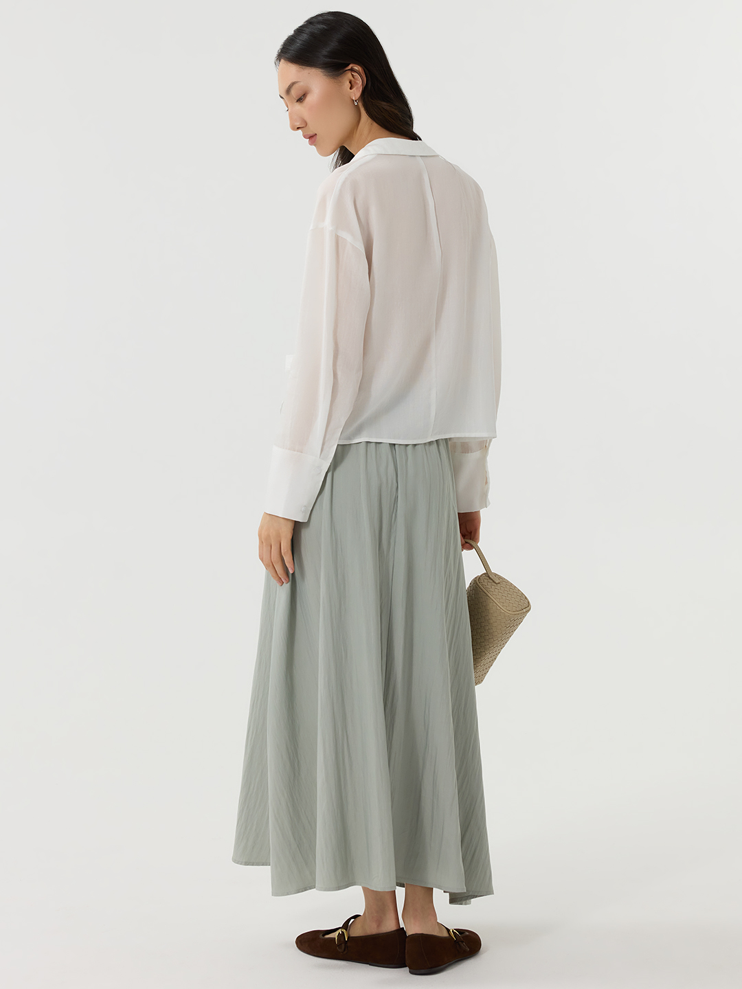 Юбка светло-зеленый для женщин 49345-8 52