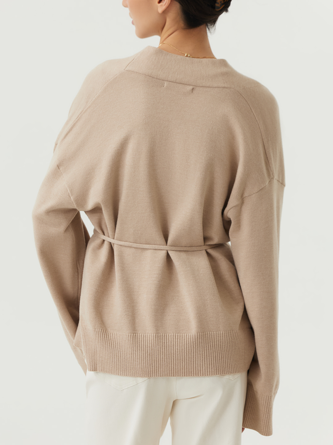 Кардиган бежевый для женщин 48123-15 50