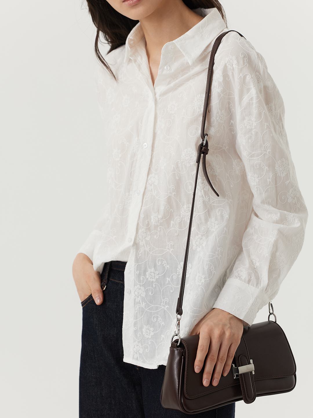 Рубашка белый для женщин 48254-4 66