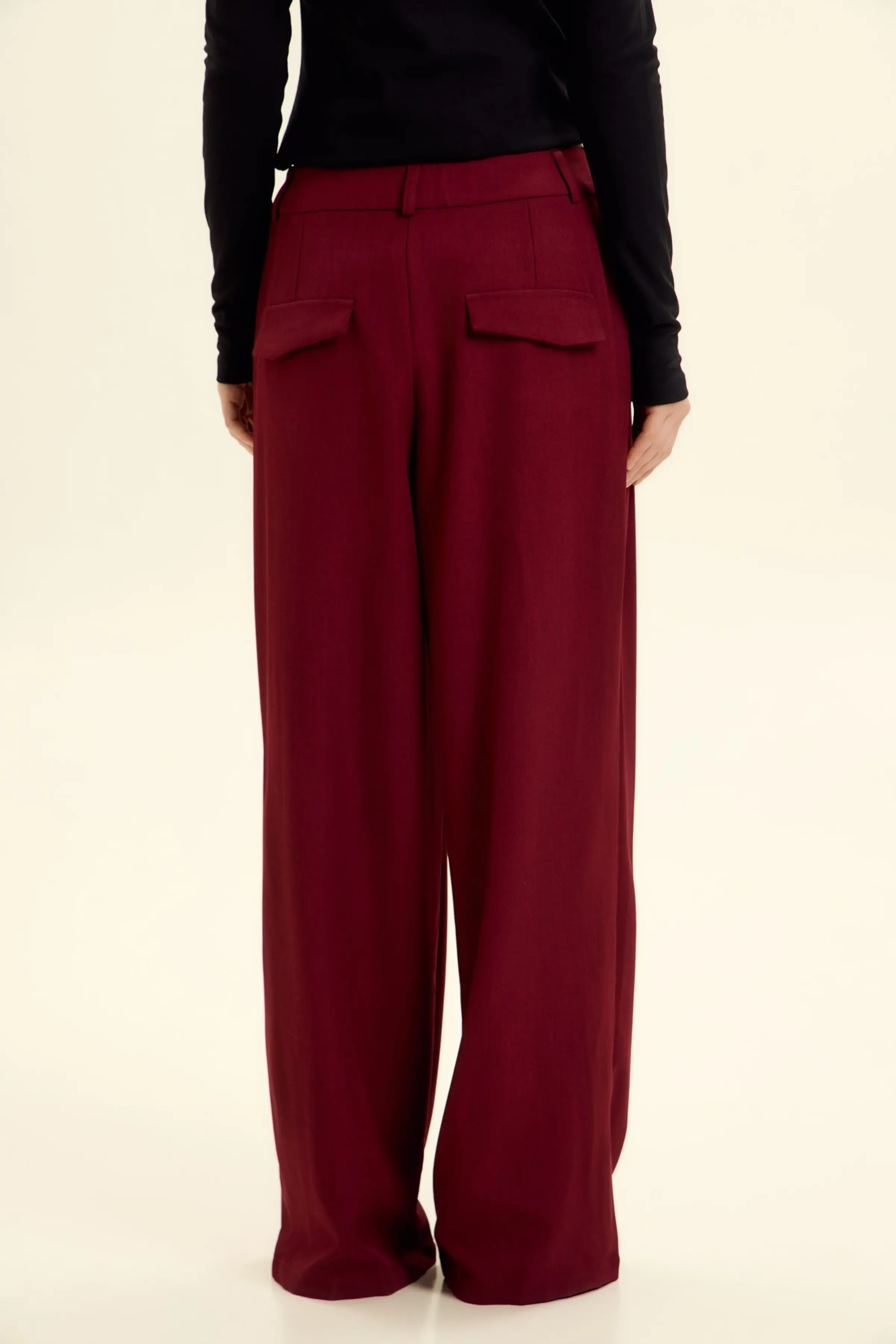 Брюки бордовый для женщин 46221-67 71