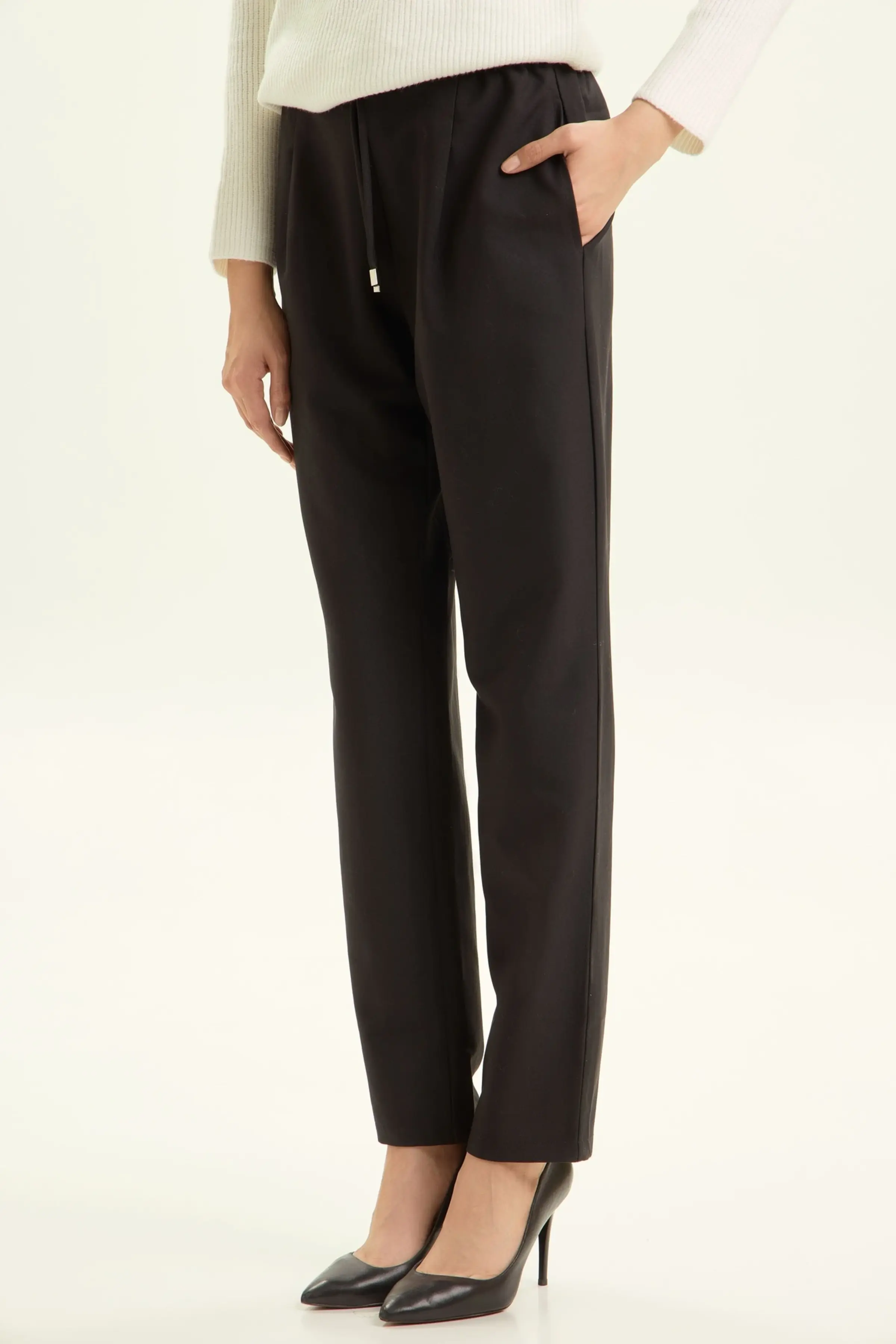 Брюки черный для женщин 44293-1 71