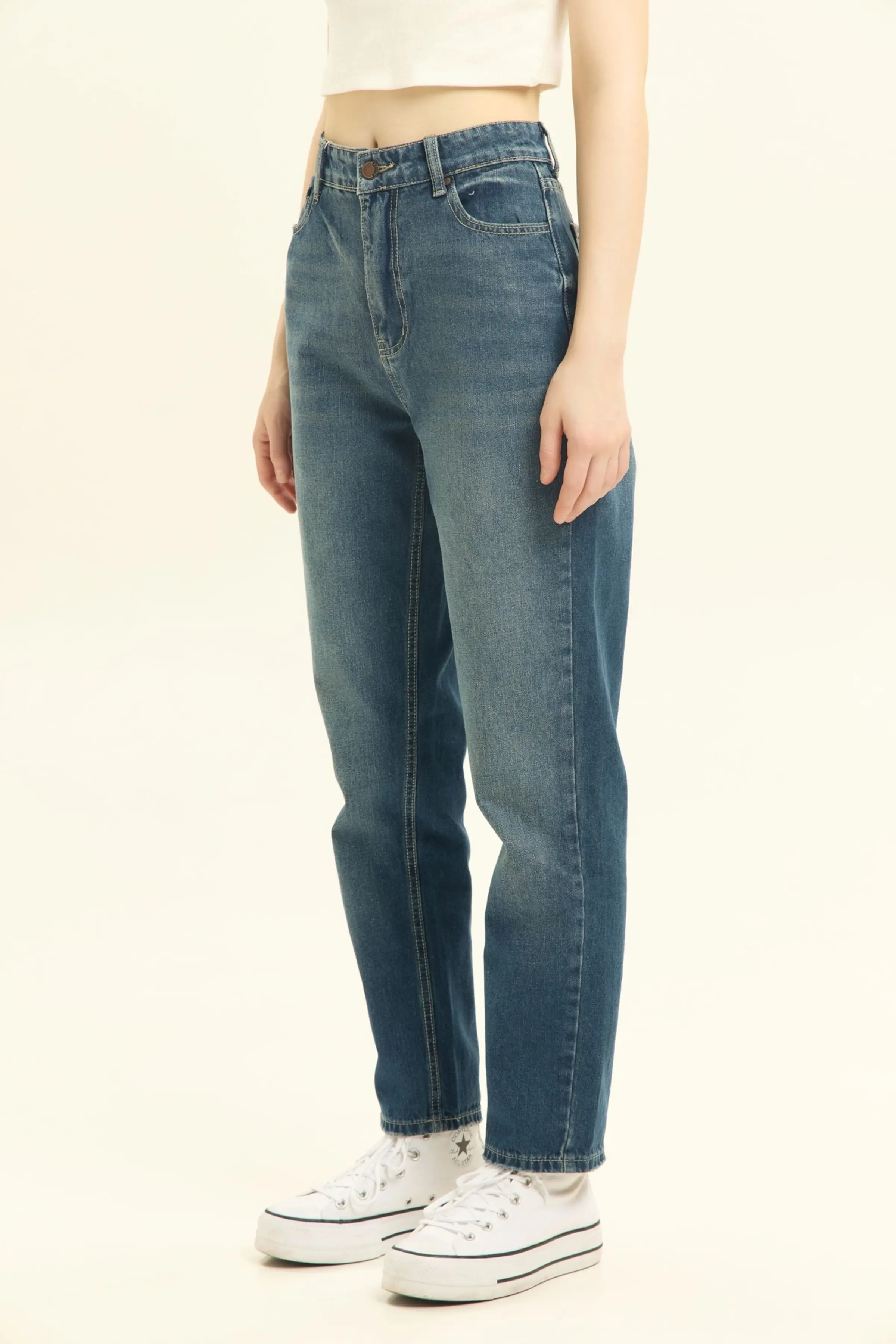 Джинсы темно-синий для женщин 45755-18 74