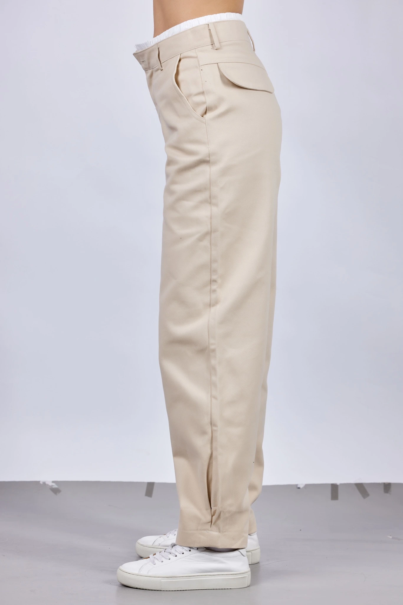 Брюки бежевый для женщин 43223-15 71