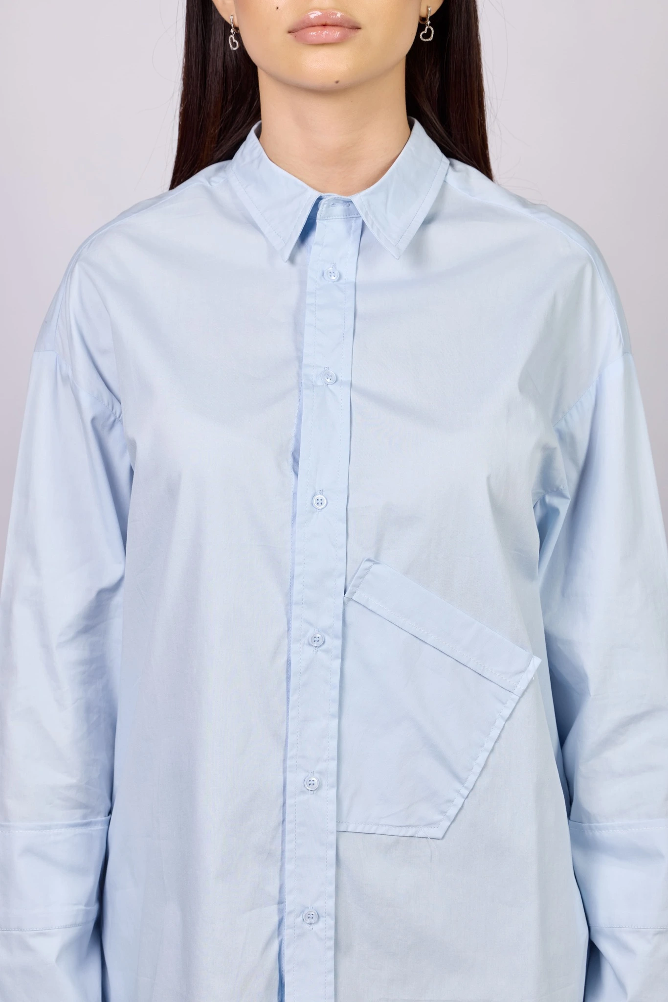 Рубашка синий для женщин 42245-65 66