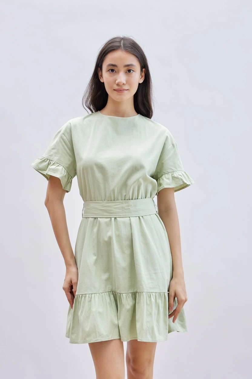 Платье зеленый для женщин 41208-34 54