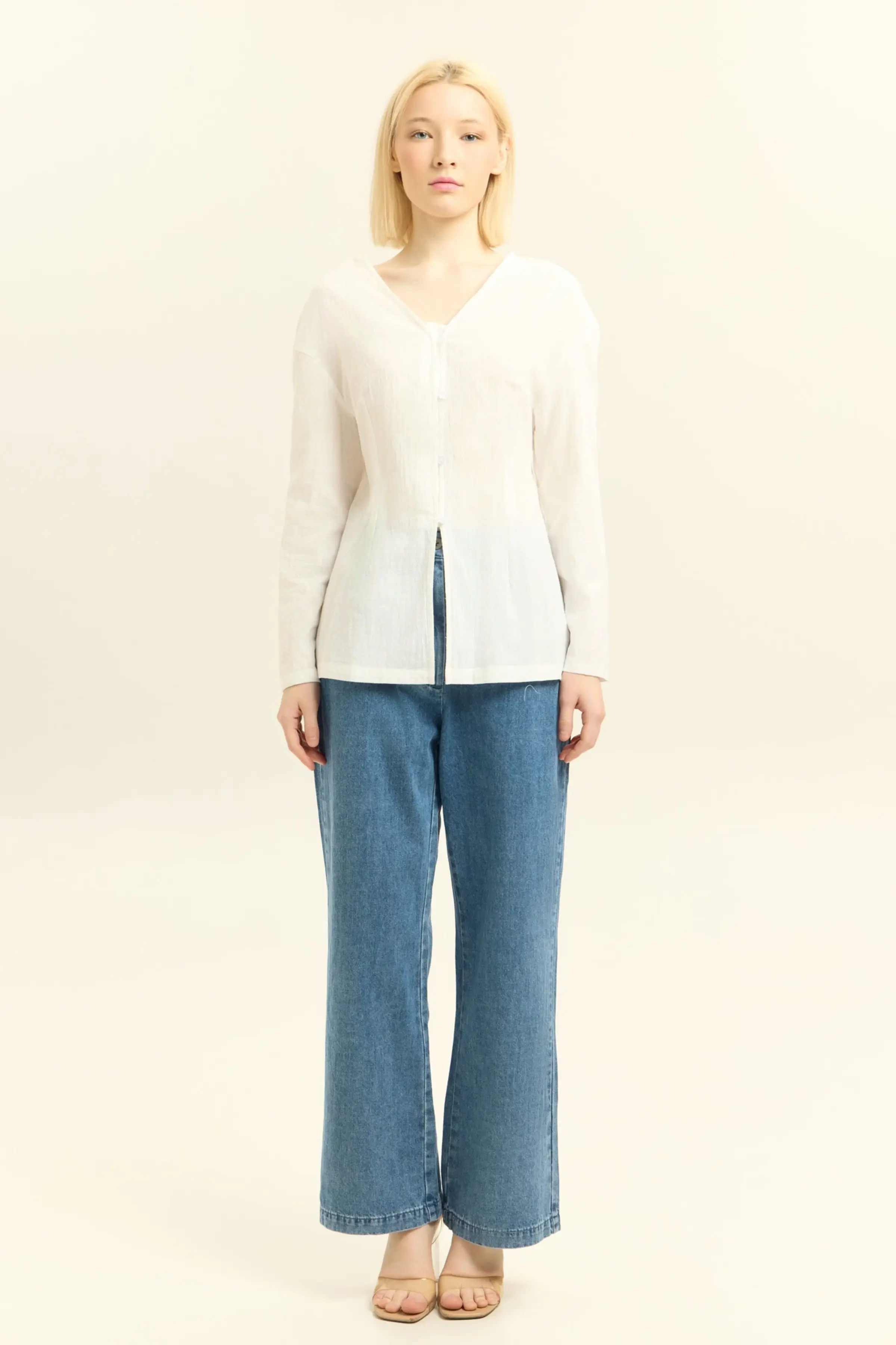 Блузка белый для женщин 45249-4 28