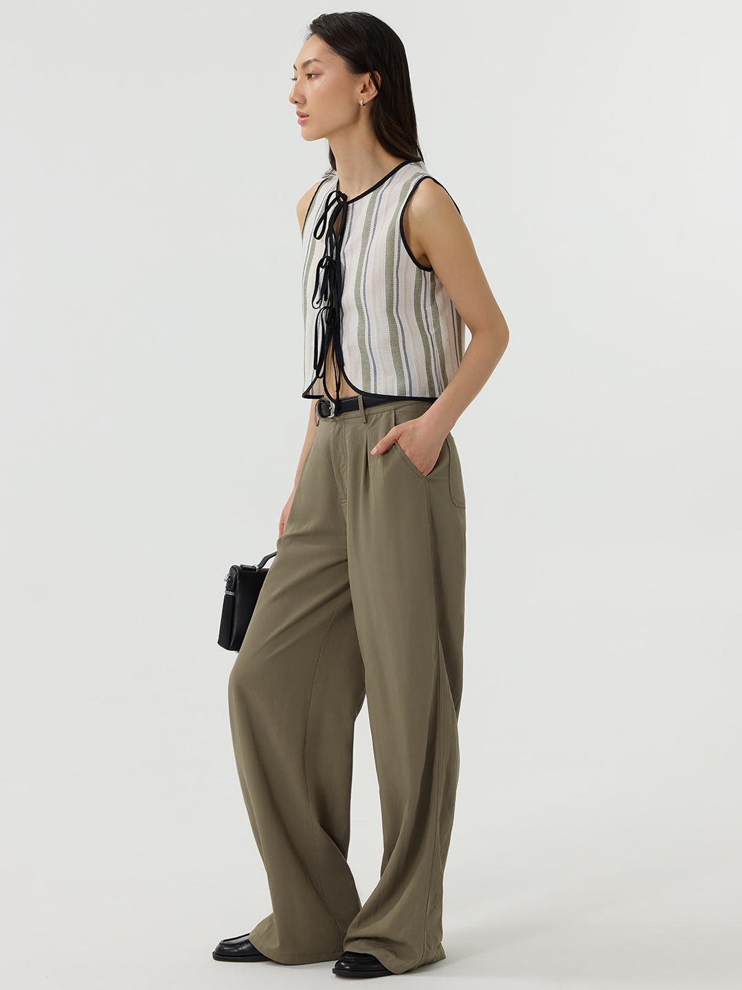 Брюки хаки для женщин 49170-14 71