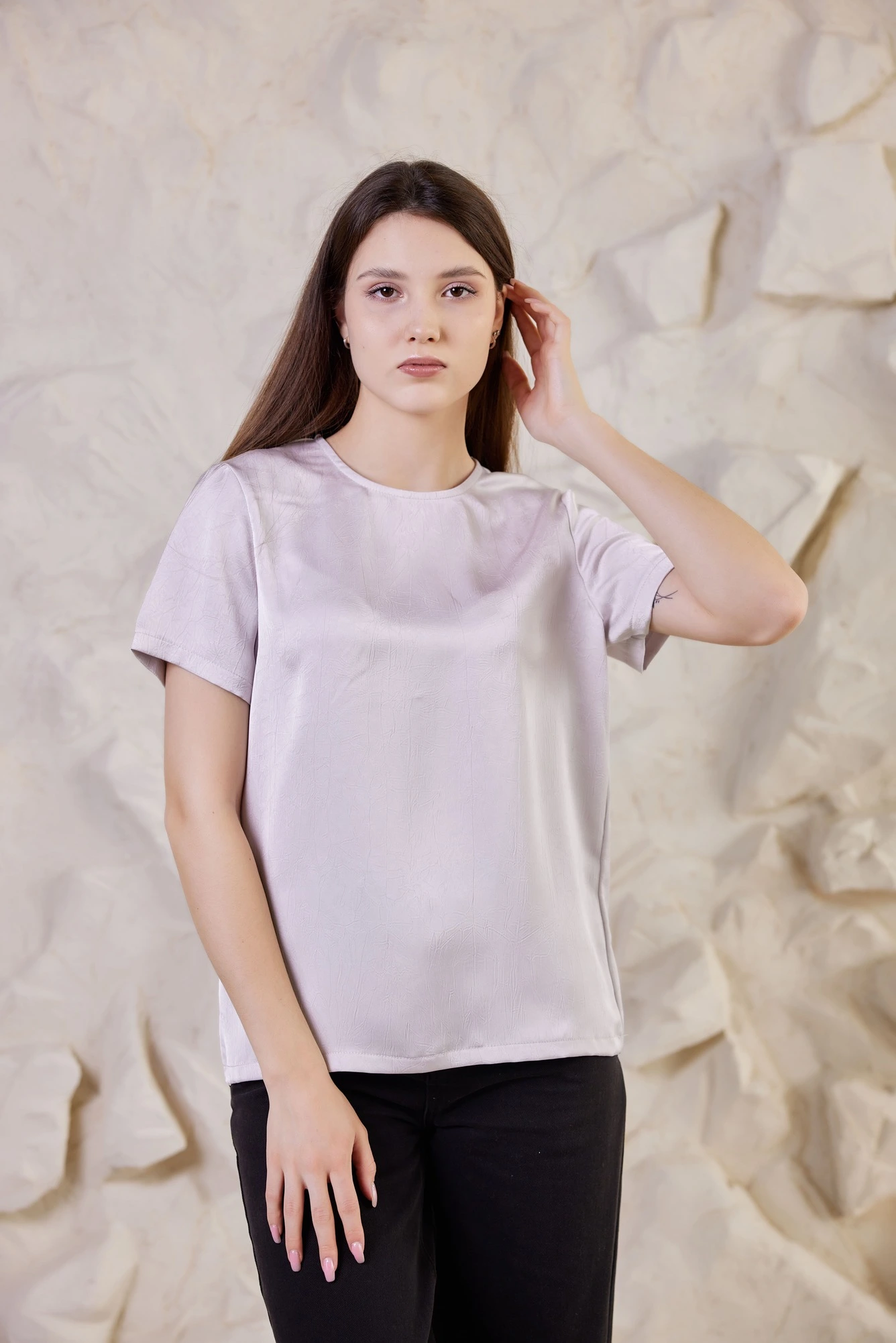 Футболка бежевый для женщин 40304-15 67