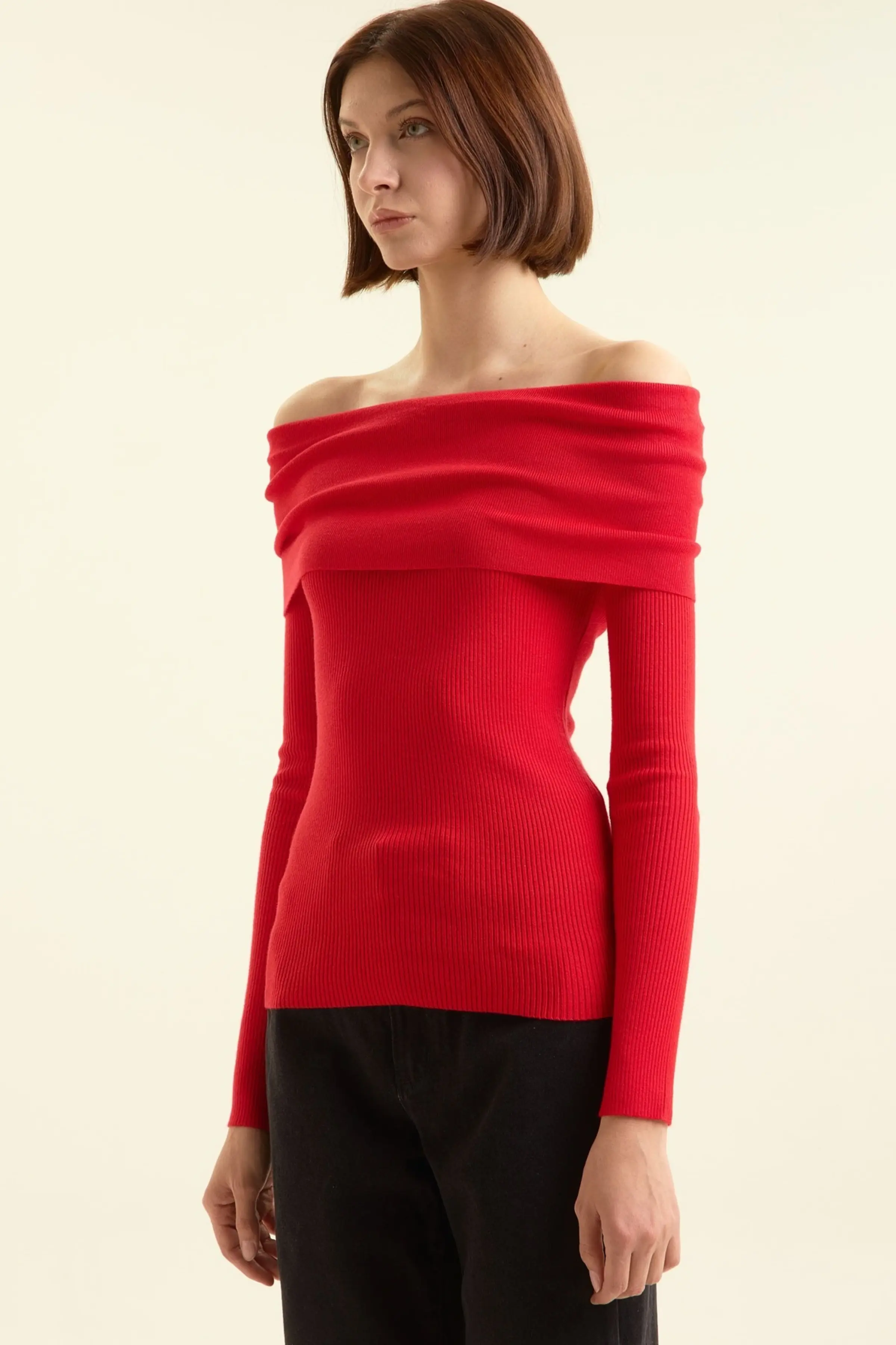 Джемпер красный для женщин 47170-7 60