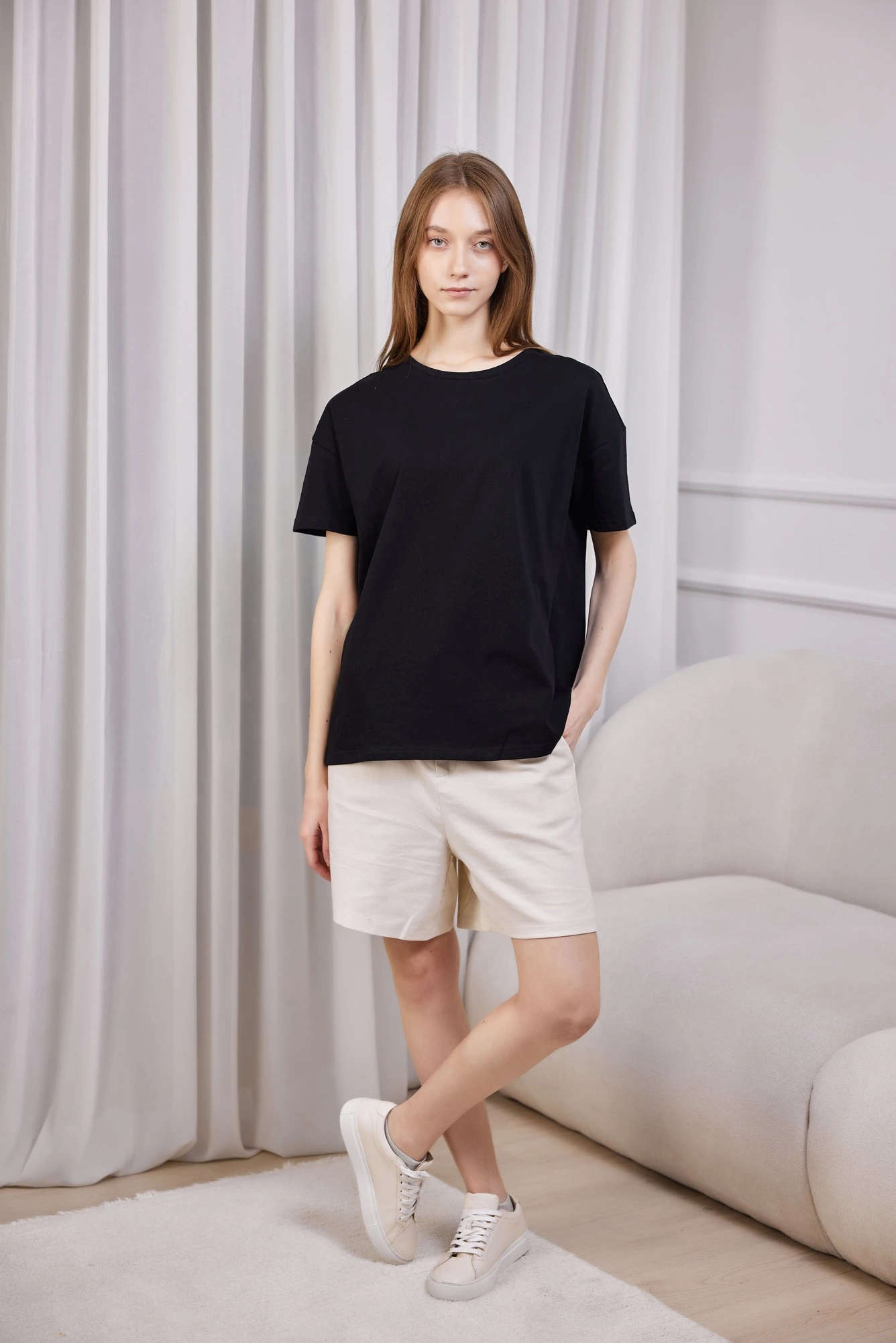 Футболка черный для женщин 41284-1 67