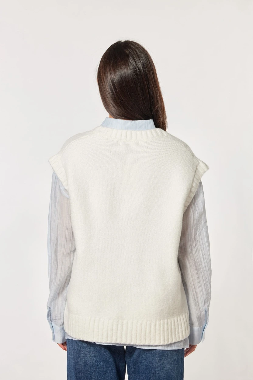 Жилетка белый для женщин 44200-4 68